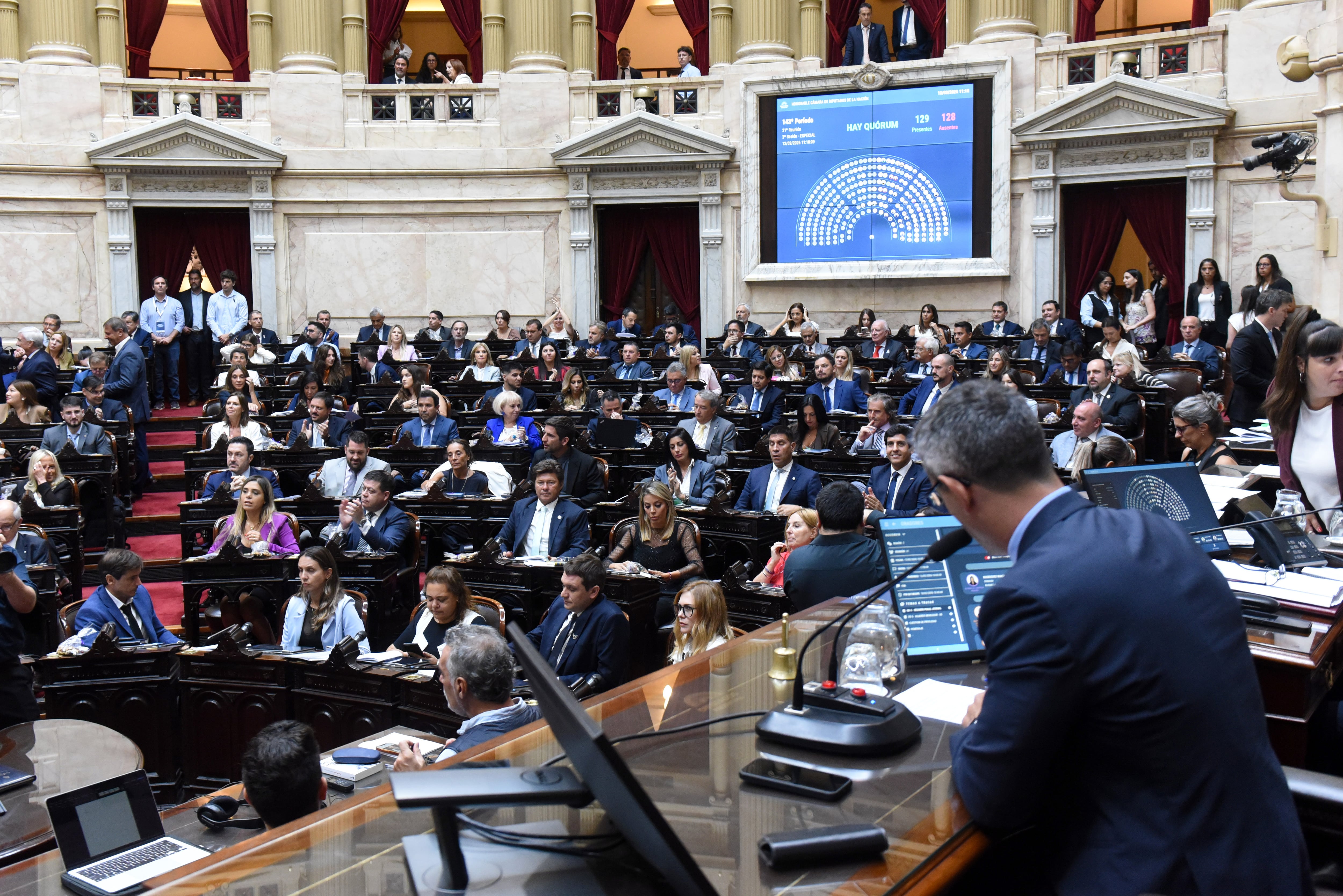 Diputados nacionales media sancion ley penal juvenil