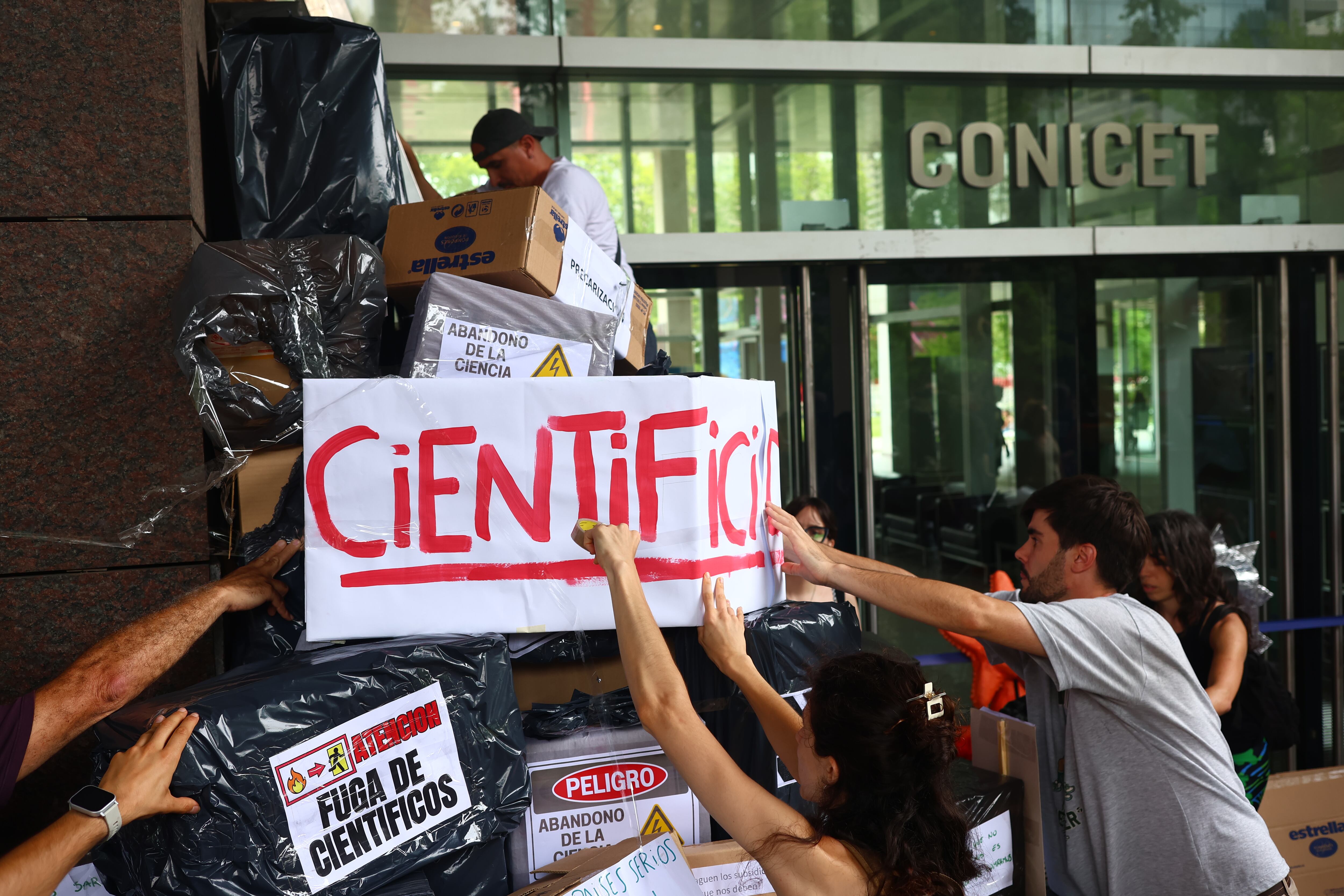 Protesta de Cientificos