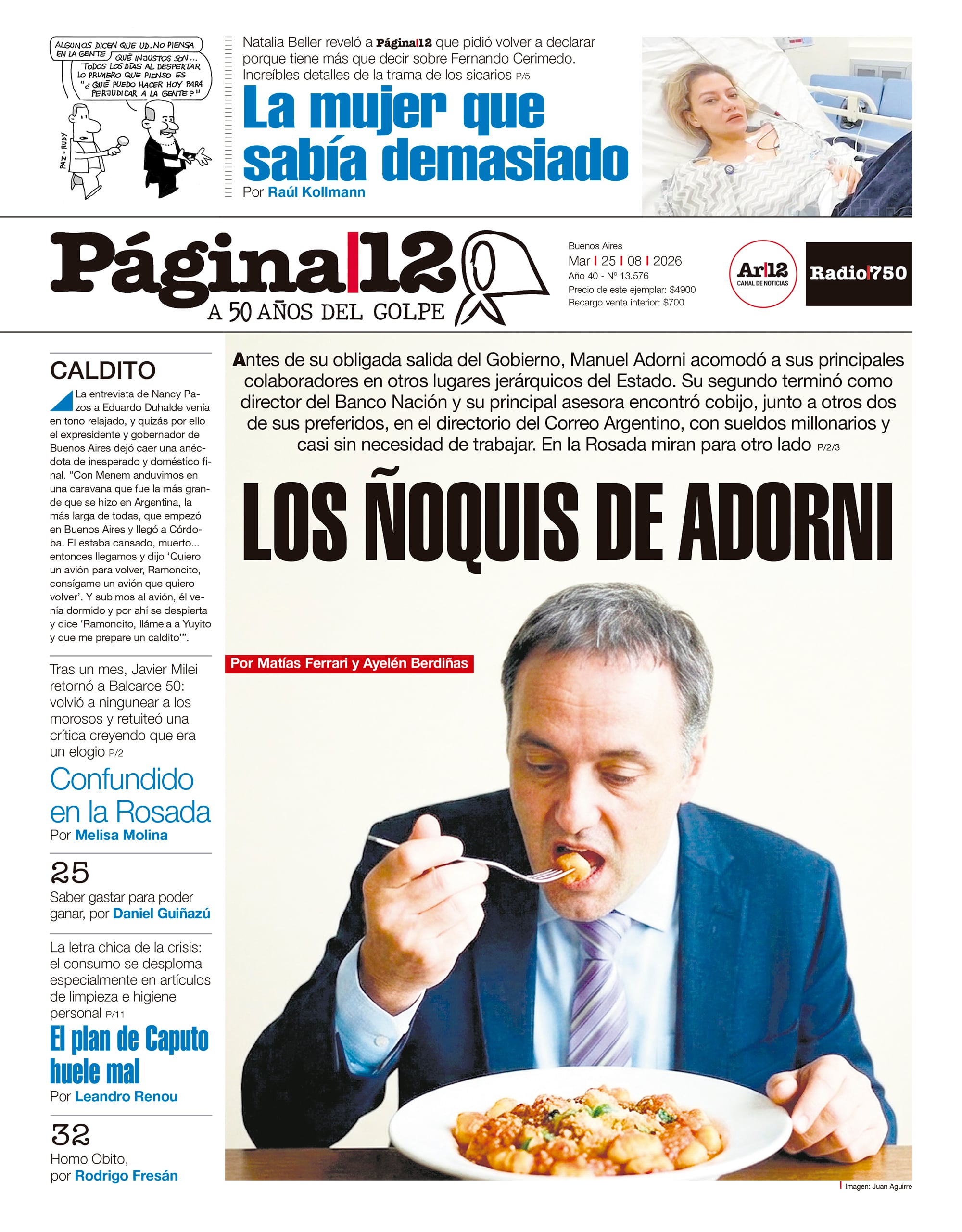 Antes de su obligada salida del Gobierno, Manuel Adorni acomodó a sus principales colaboradores en otros lugares jerárquicos del Estado. Su segundo terminó como director del Banco Nación y su principal asesora encontró cobijo, junto a otros dos de sus preferidos, en el directorio del Correo Argentino, con sueldos millonarios y casi sin necesidad de trabajar. En la Rosada miran para otro lado
