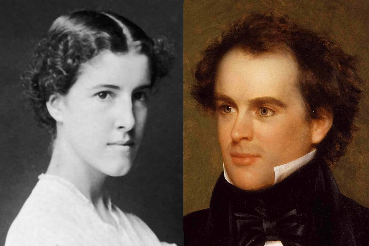 Charlotte Perkins y Nathaniel Hawthorne
