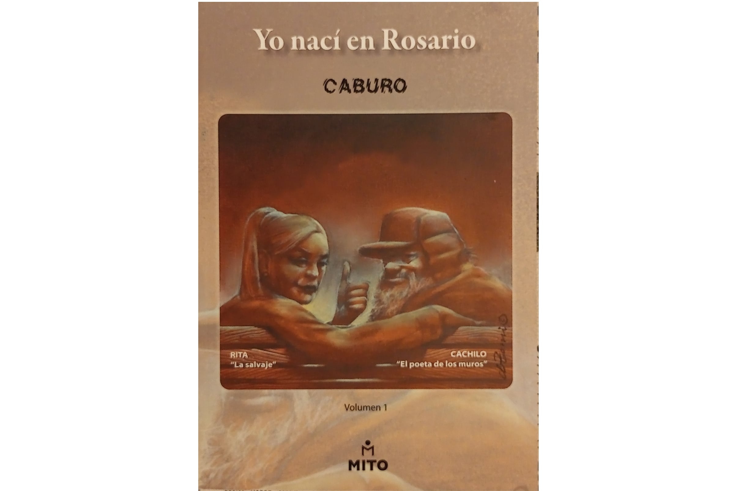 tapa disco Yo nací en Rosario de Caburo