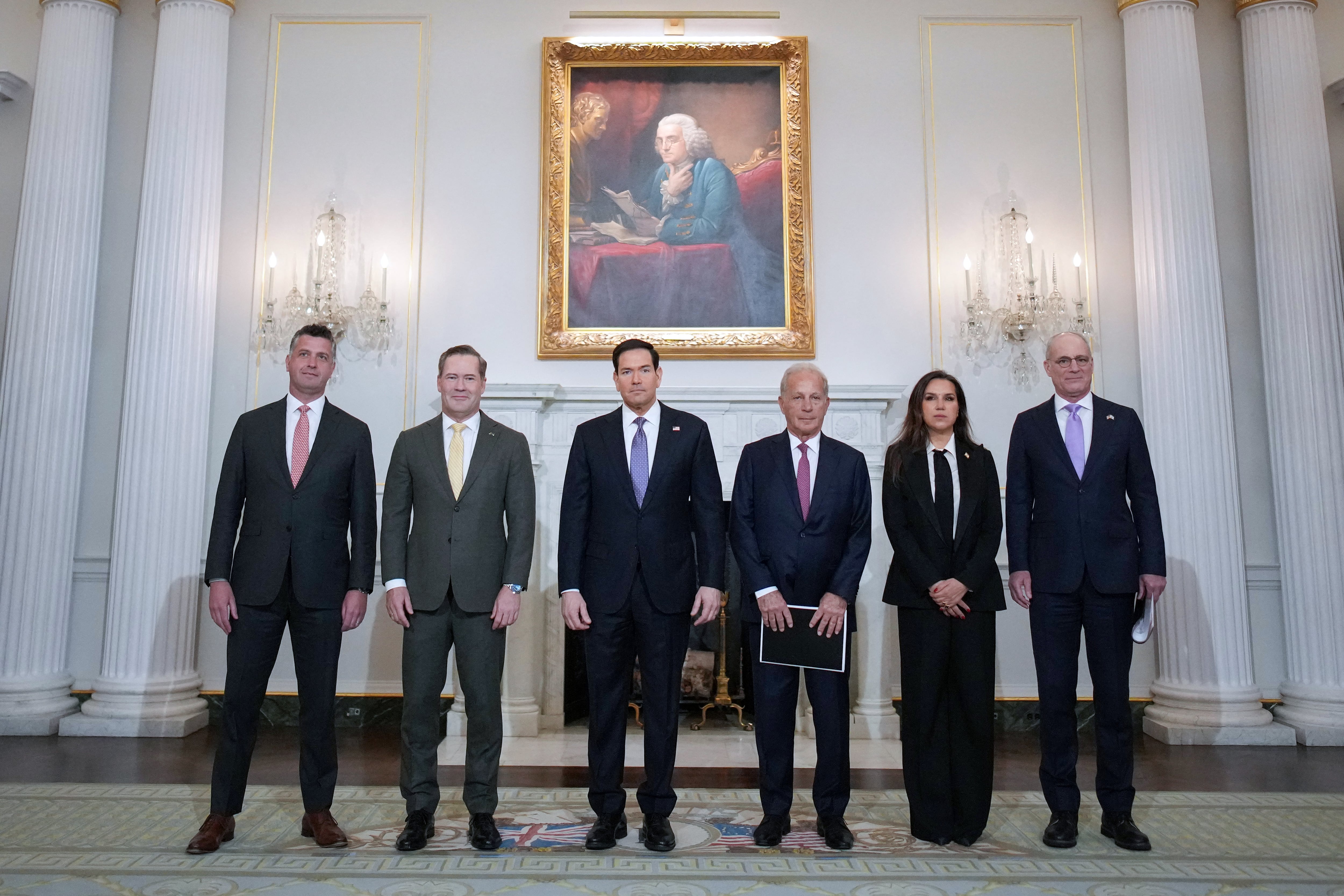 Se celebraron conversaciones de paz entre Israel y Líbano en el Departamento de Estado de EE. UU.