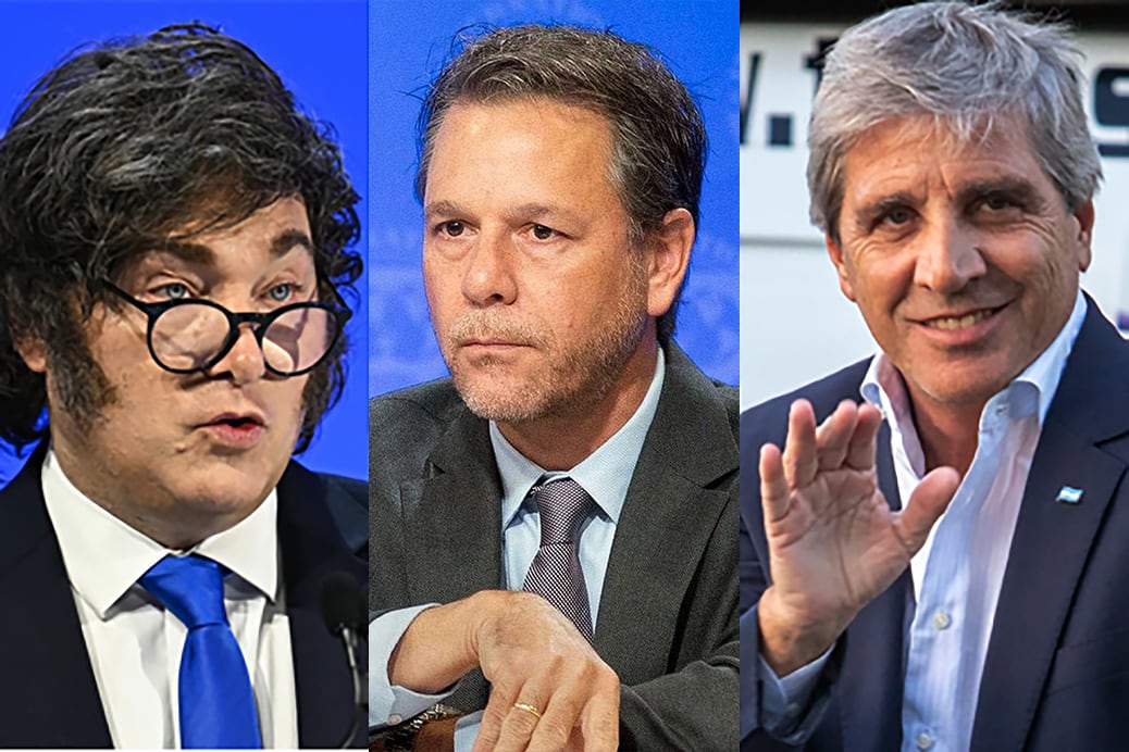 Milei, Cubeddu, Caputo