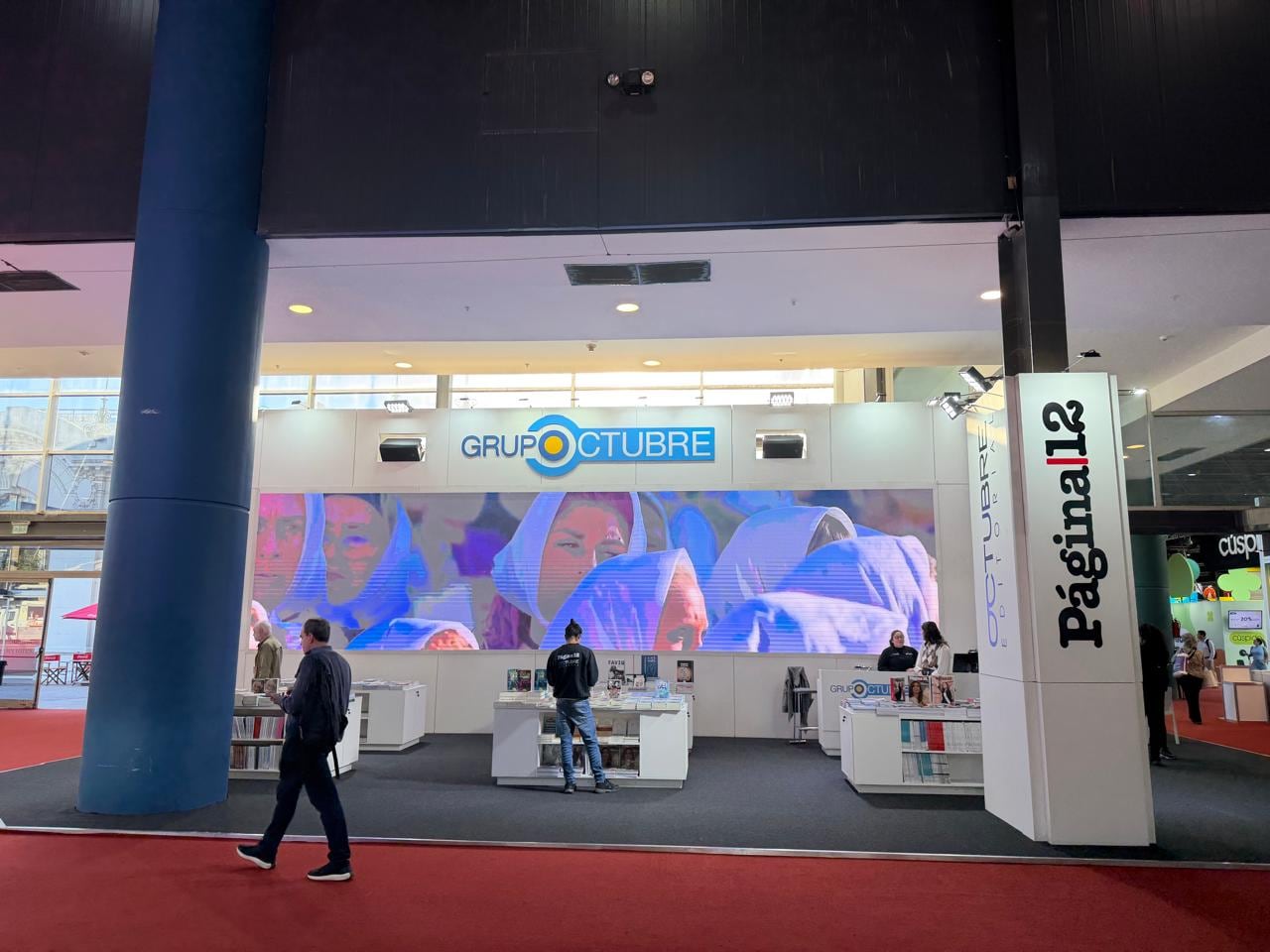 Stand Grupo Octubre Feria del Libro