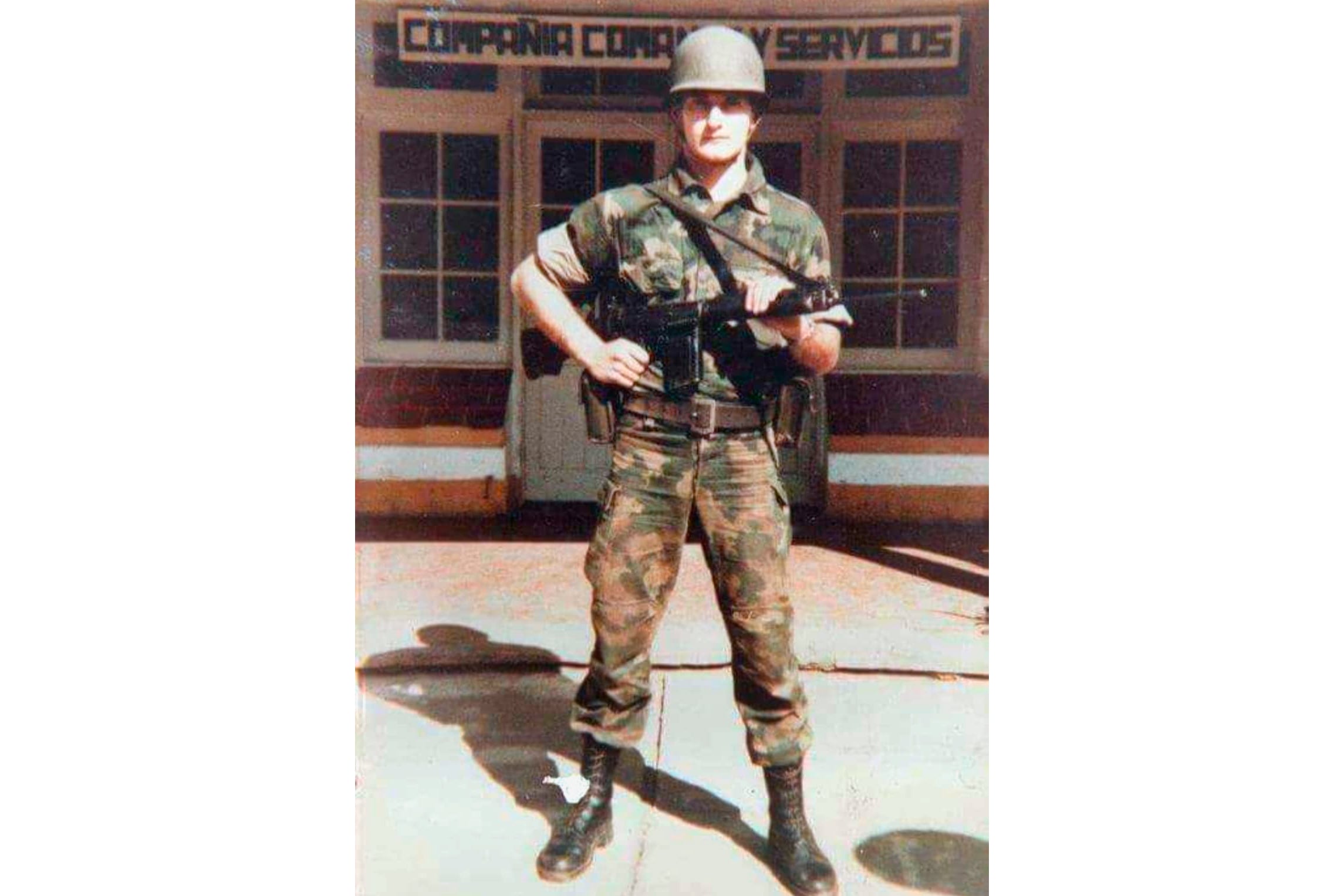 Soldado Sergio Desza ex combatiente de Malvinas