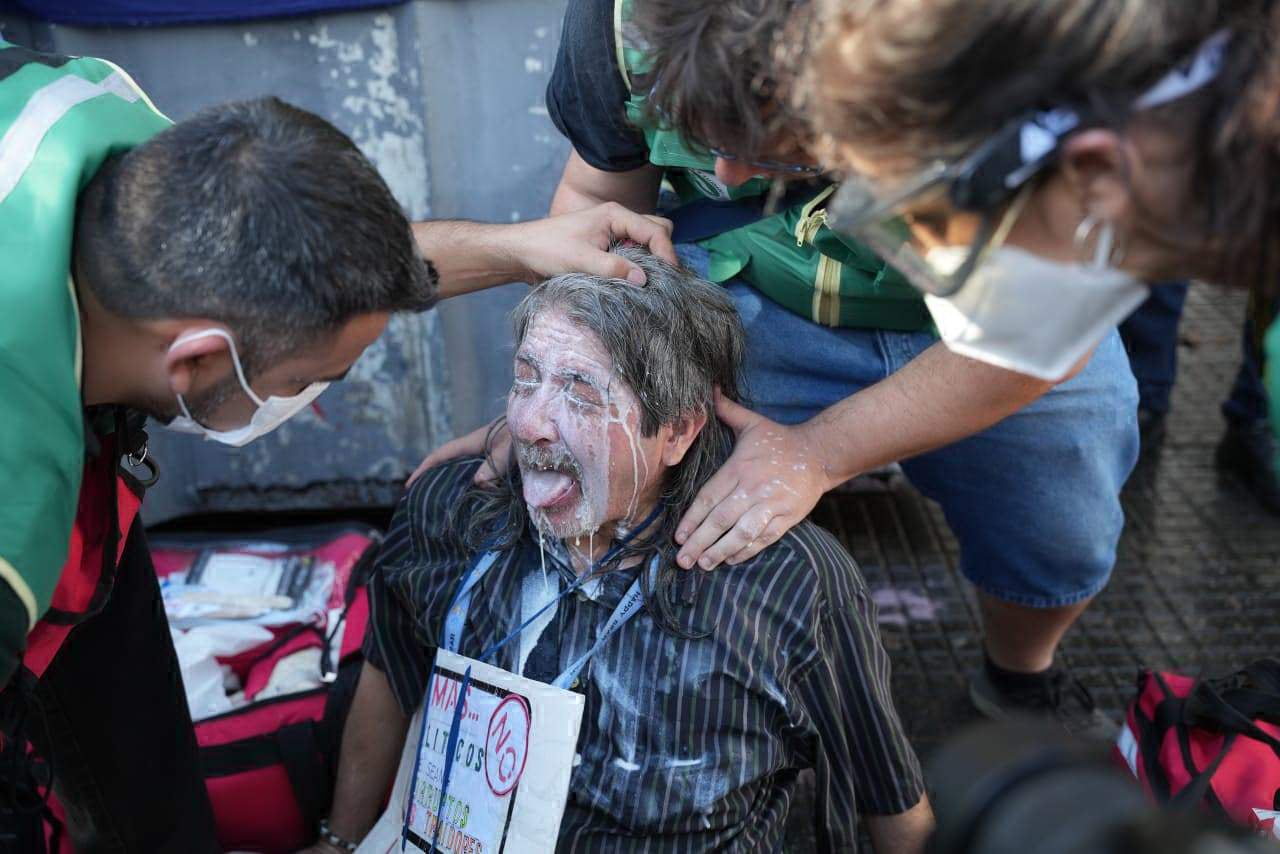 represion a jubilados