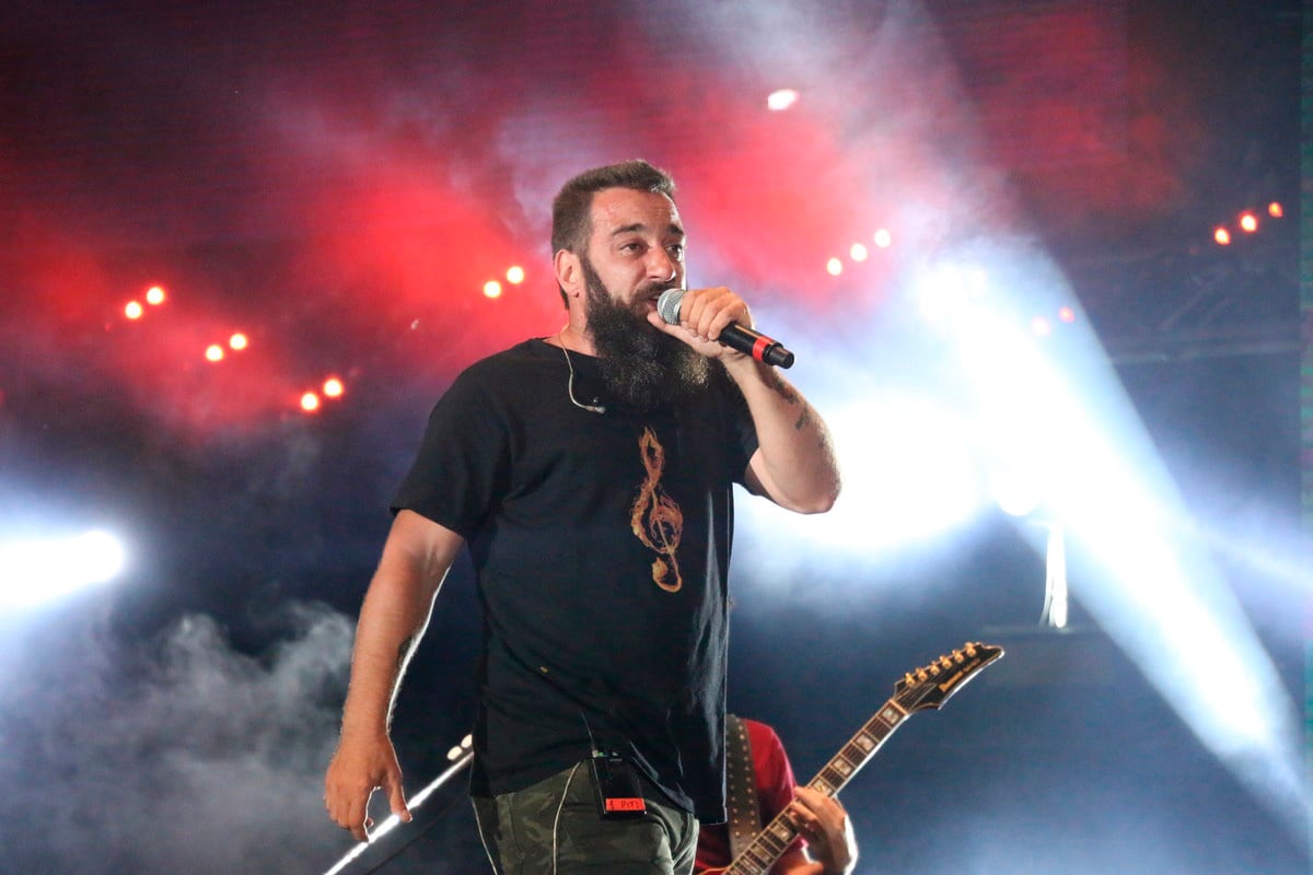 Piti Fernandez vigilia por Malvinas Rosario