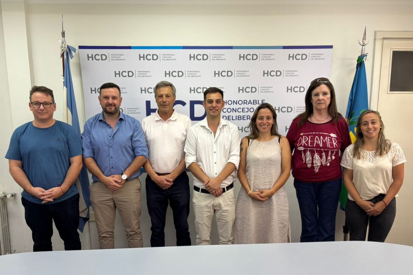 El bloque libertario del Concejo Deliberante de Olavarría