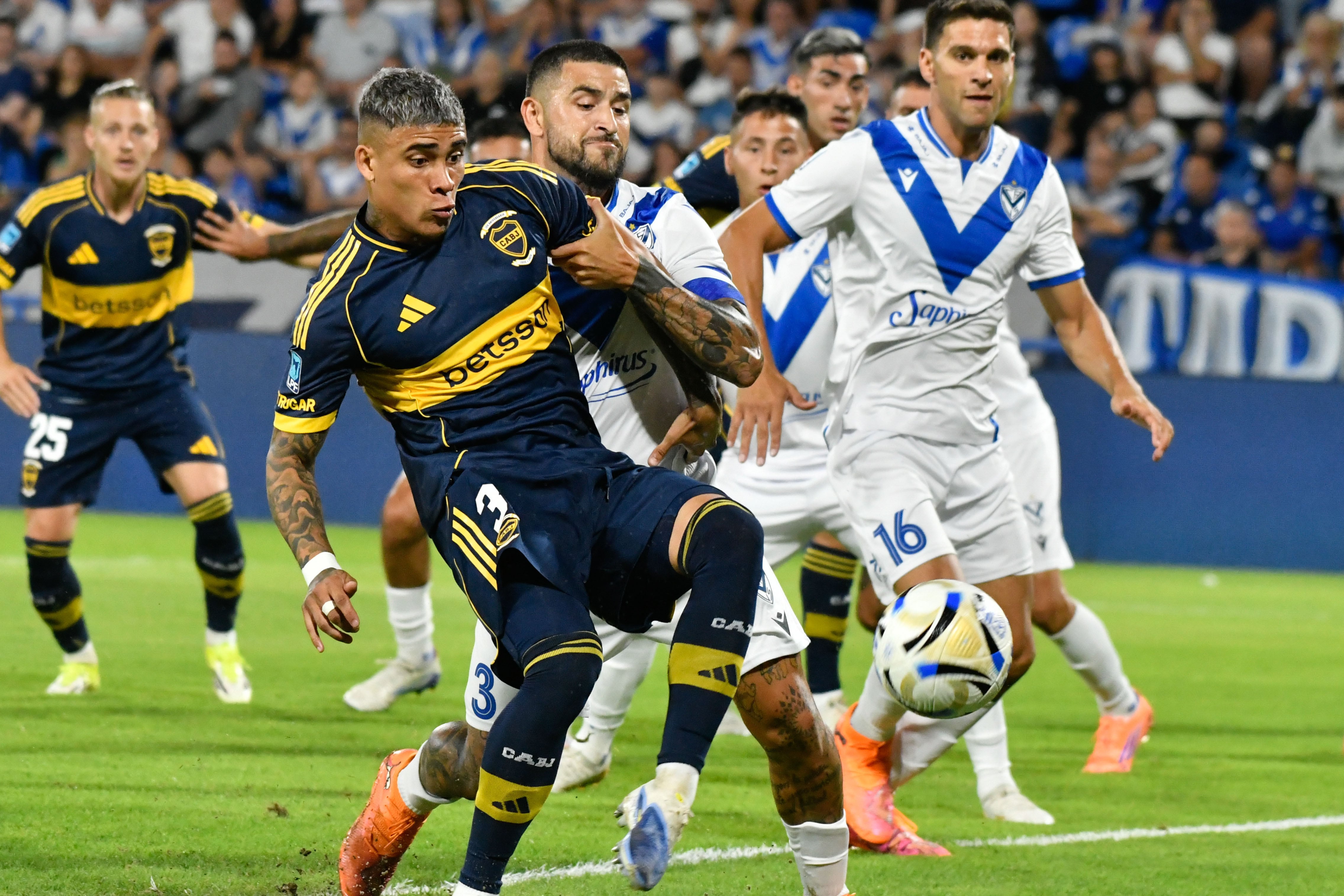 Vélez vs Boca
Foto: FOTOBAIRES
Fecha 4 Torneo Apertura Liga Profesional.