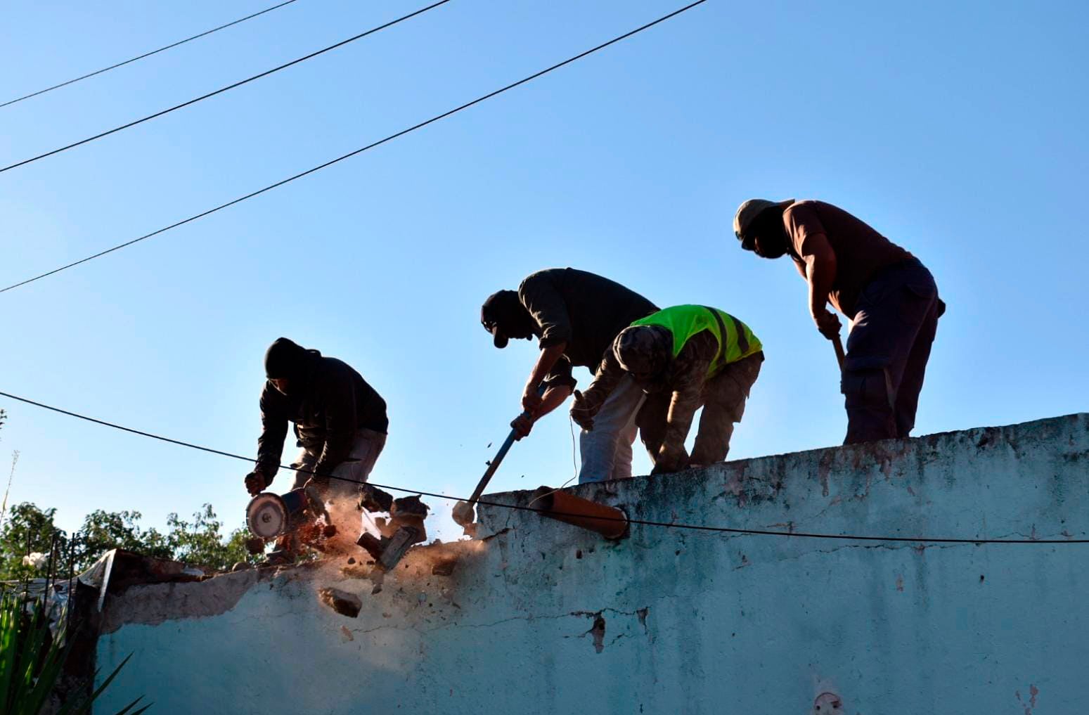 derribo bunker de droga Rosario Mateo Booz 9013
