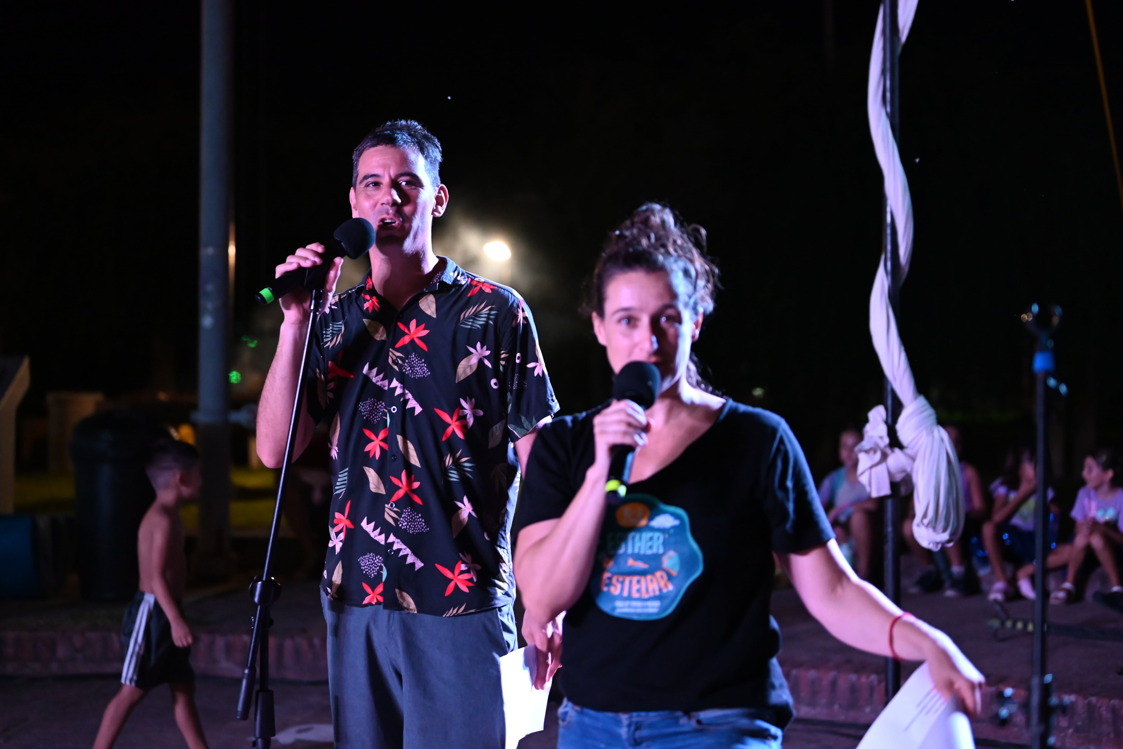 Jose Ghurado y Lula organizadores, festival Esther Estelar