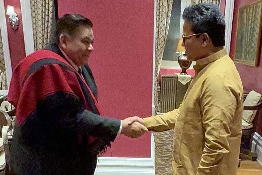 Mario Ishii y Sanjay Ghadi