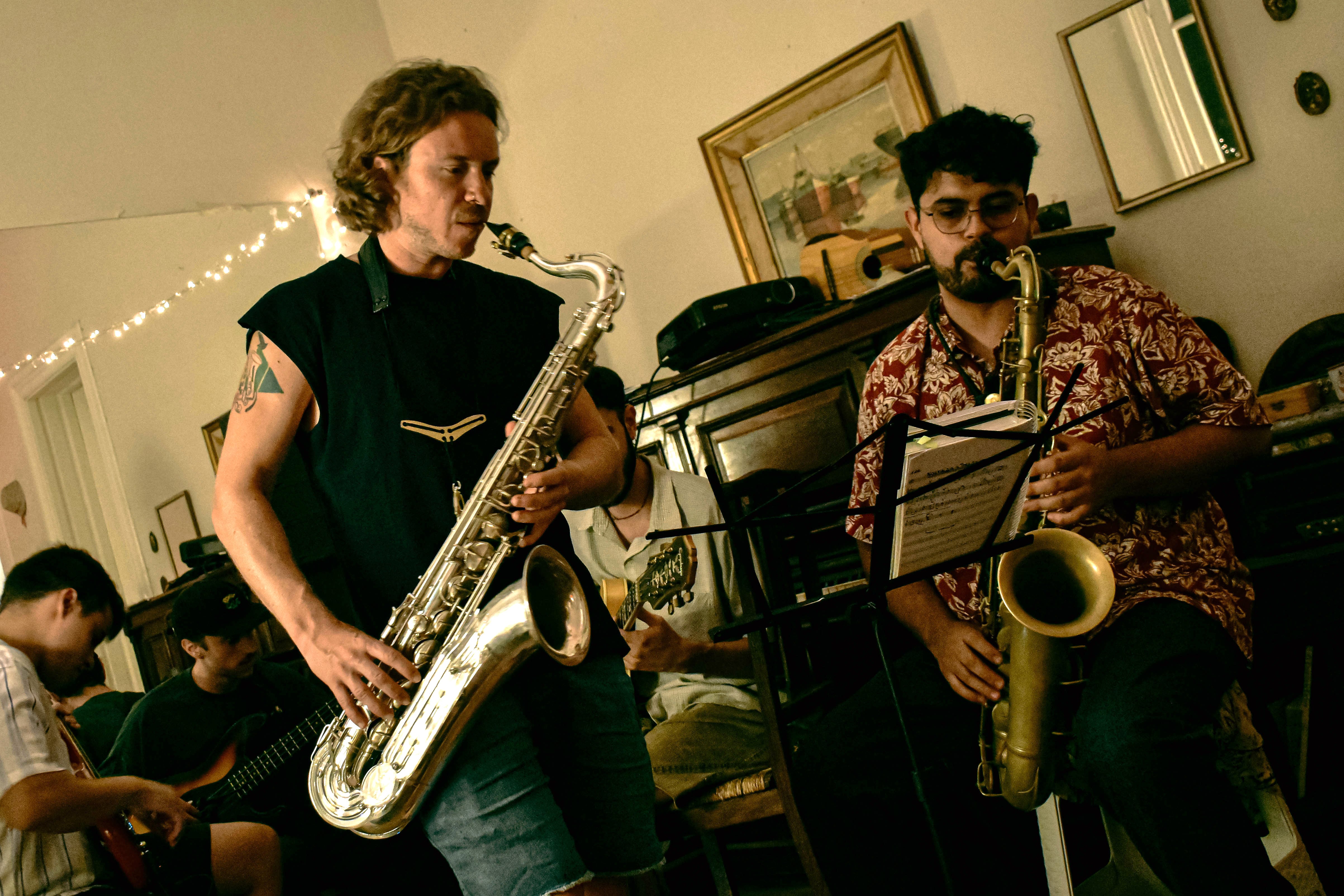 tertulia y zapada Musicos asociados jazz Rosario