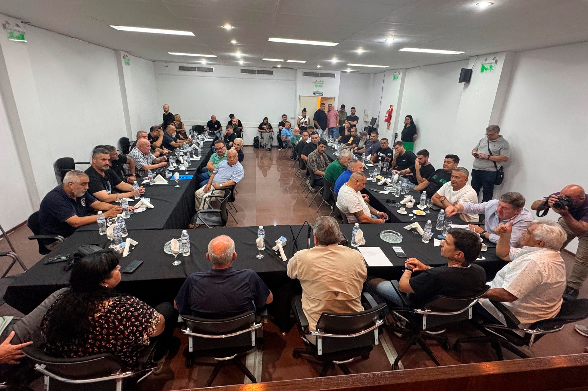 Reunión gremios del transporte