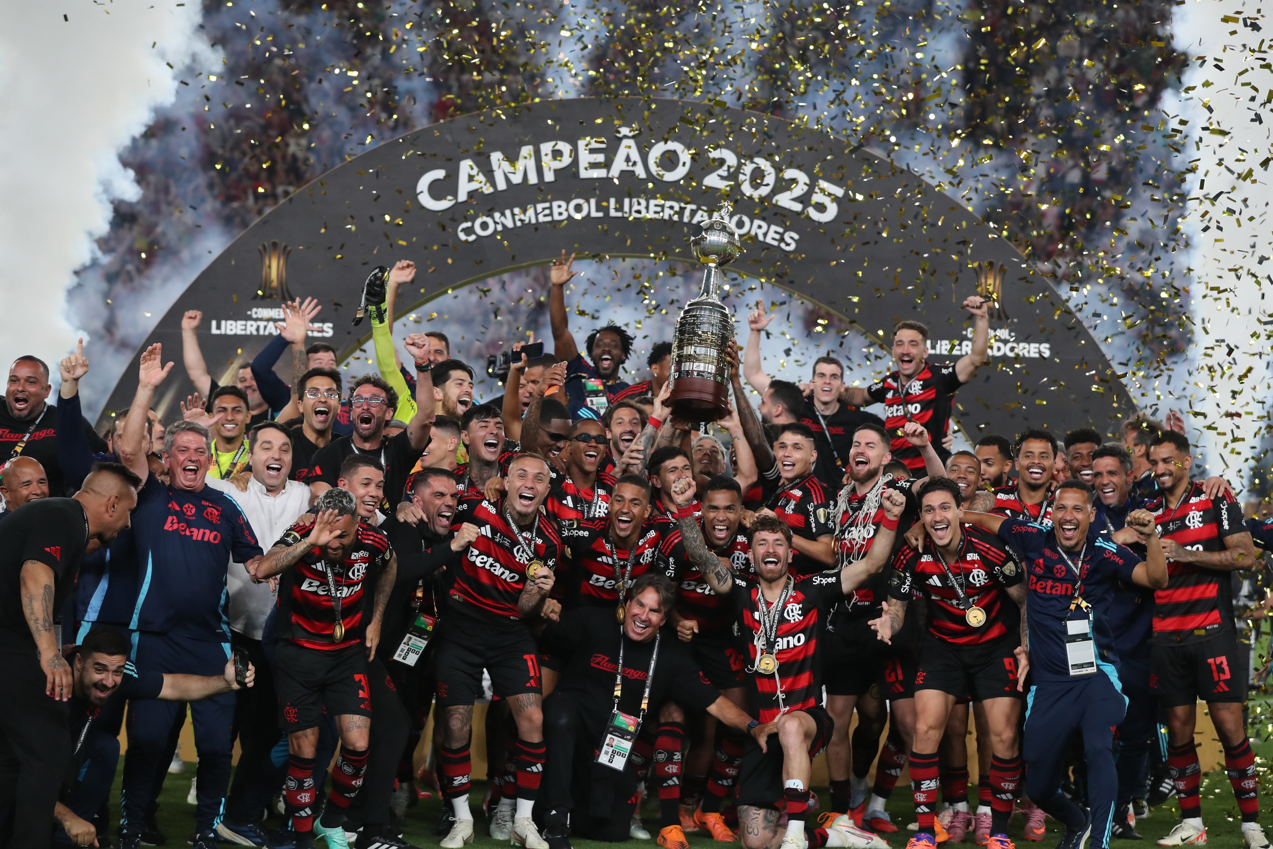 Flamengo le da a Brasil el vigésimo quinto título de la Copa Libertadores