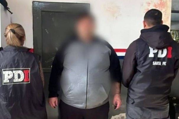 único detenido que tiene la causa que investiga el femicidio de Florencia Gómez, ocurrido en San Jorge en el año 2020. Se trata de Adrián “El Gordo” Lucero