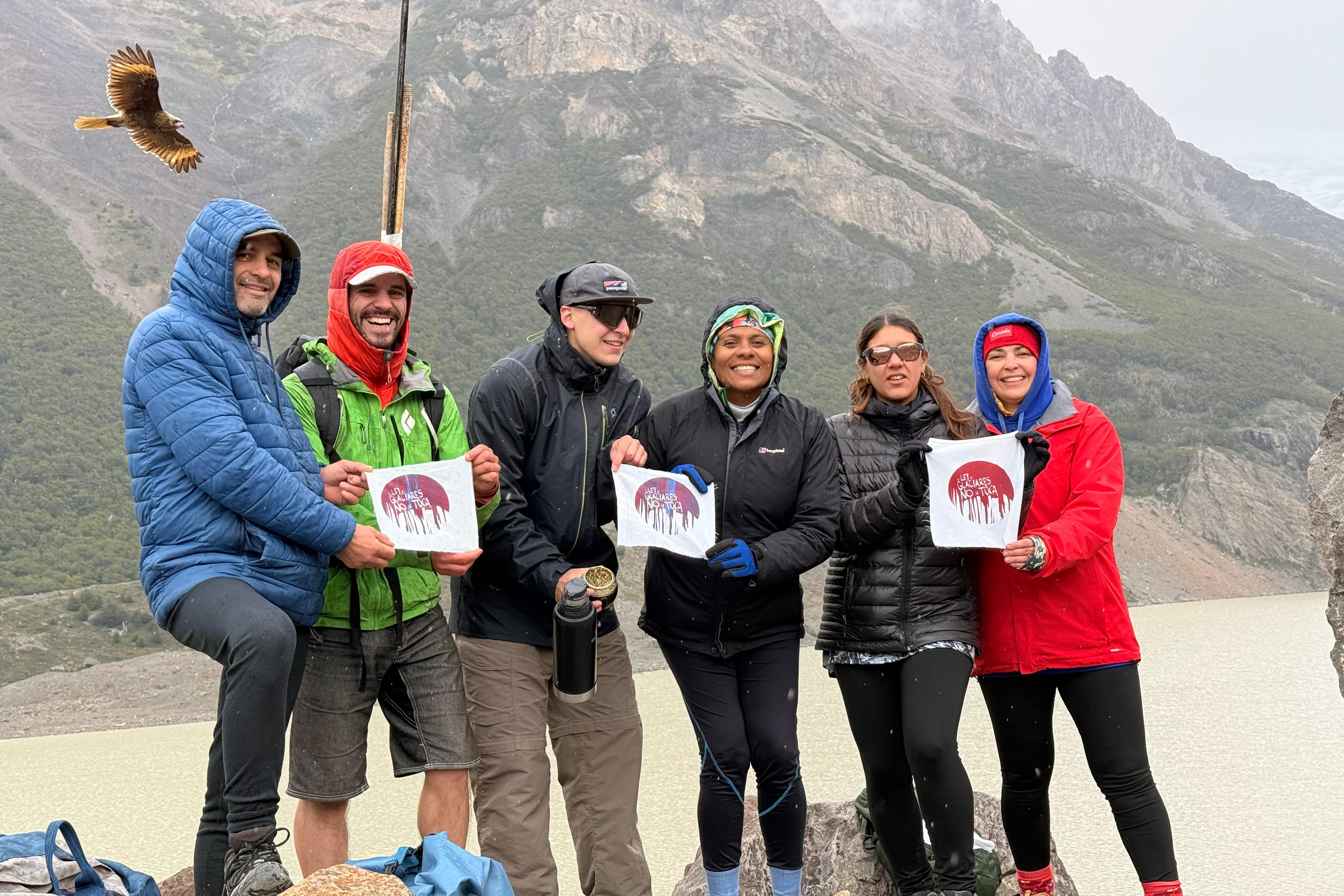 Campaña audiencia pública ley glaciares - Festival nacional del Trekking