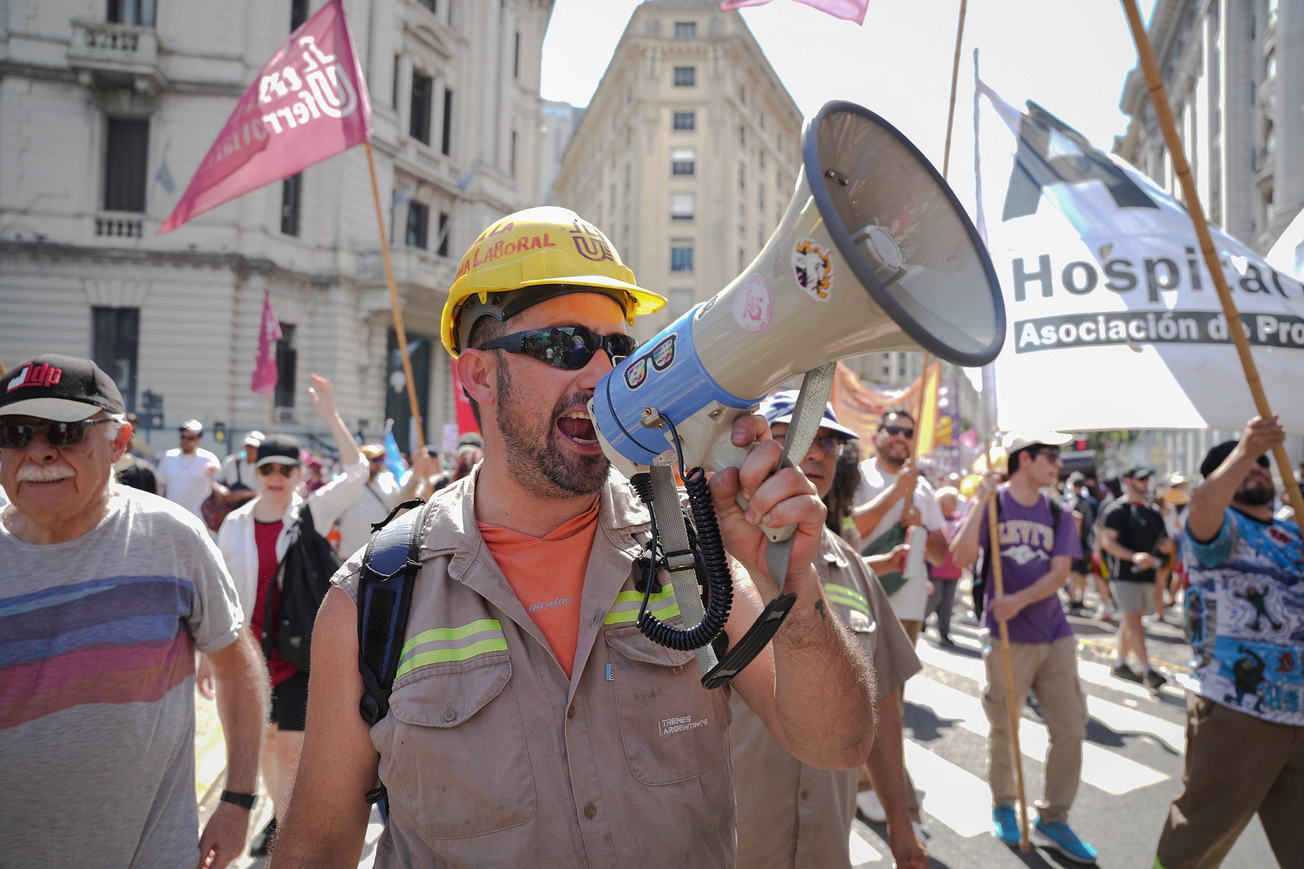 Marcha CGT a Plaza de Mayo 18/12/2025