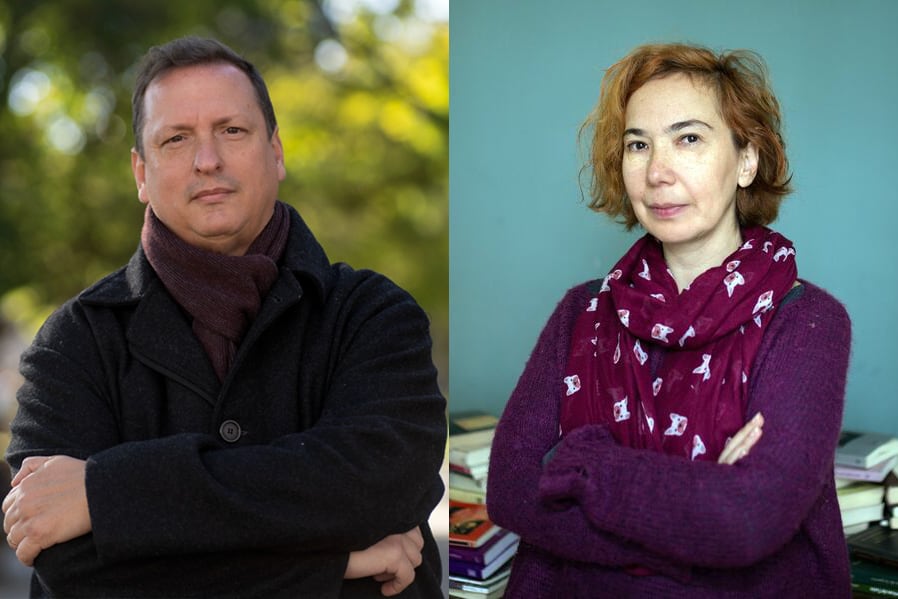 Raquel Robles y Hernán Brienza