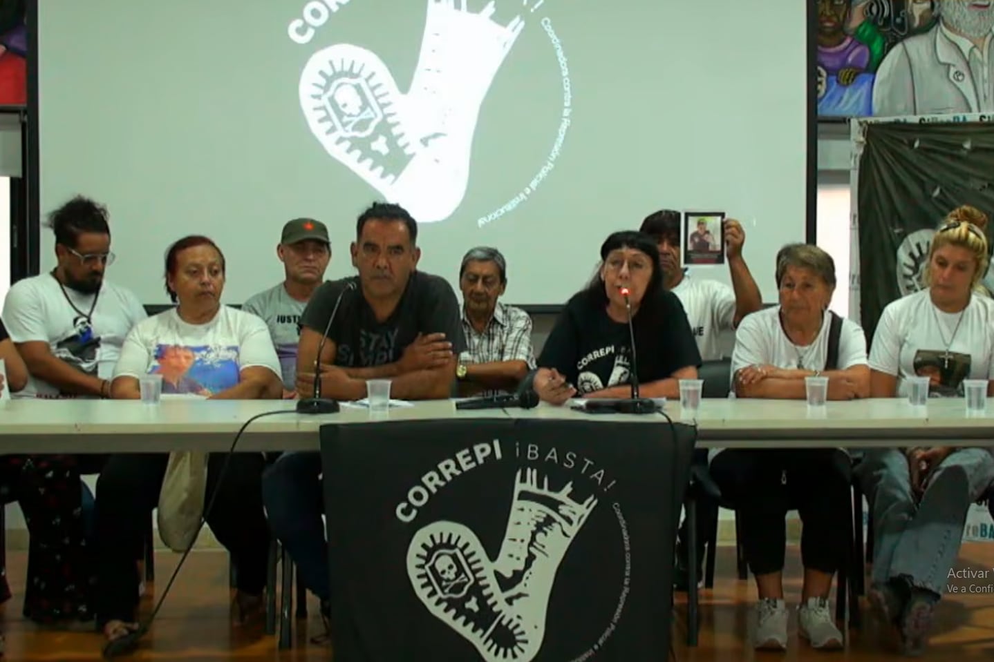 Presentación del Informe de la situación represiva nacional por parte de la CORREPI