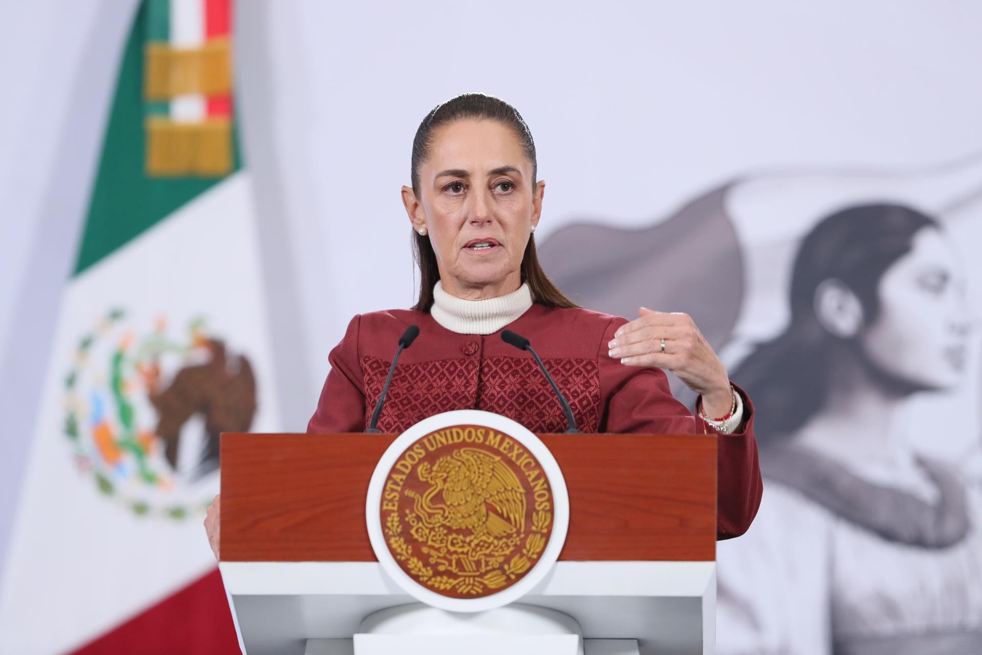 La presidenta de México da detalles sobre la conversación que mantuvo con Trump.