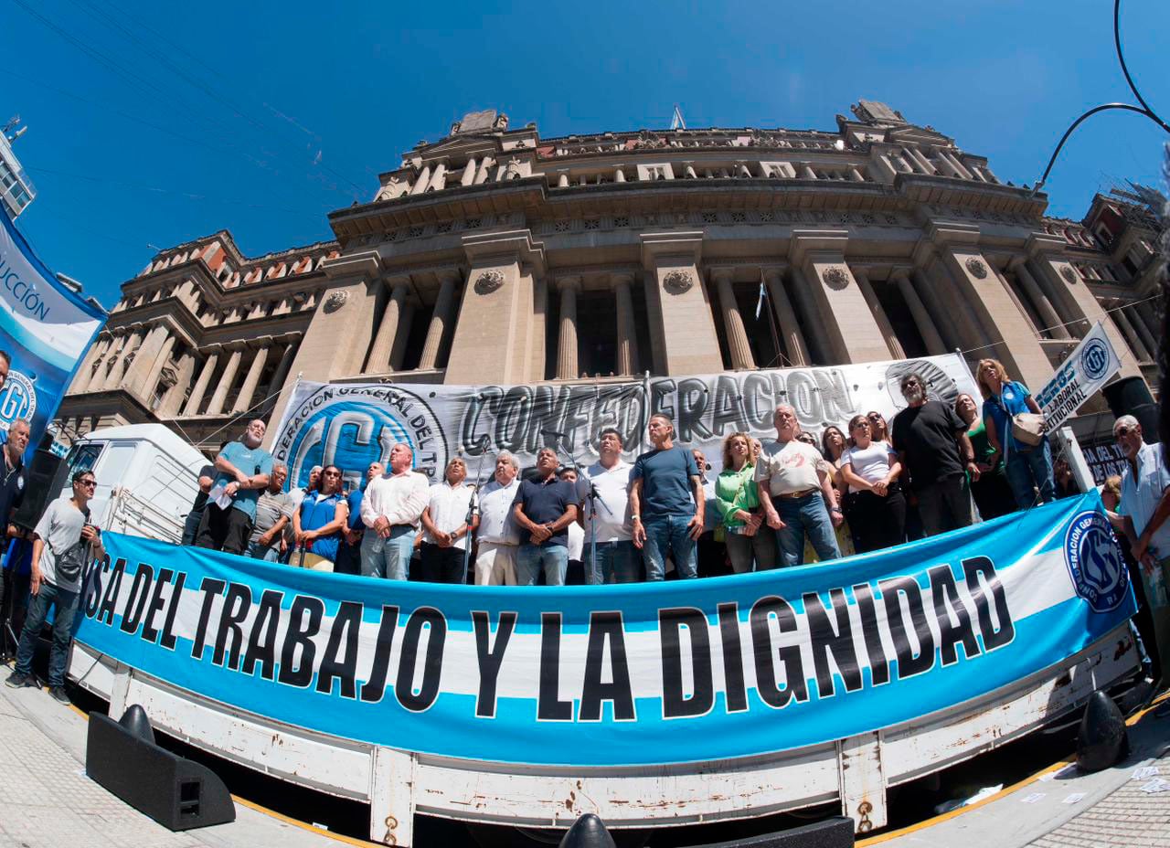 CGT, protesta Tribunales