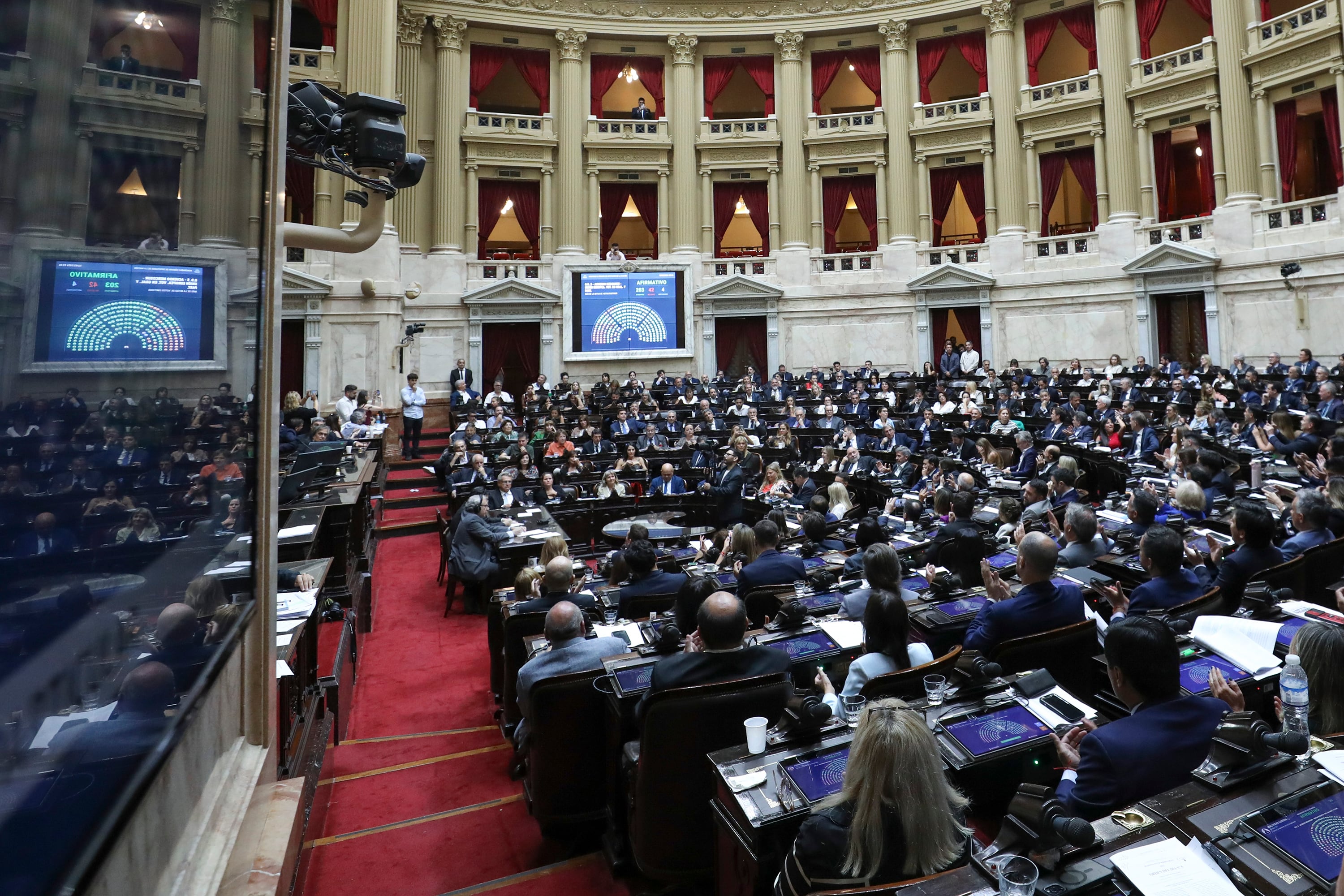 EN SESION ESPECIAL DIPUTADOS APROBÓ EL PROYECTO DE LEY POR EL CUAL SE APRUEBA EL ACUERDO INTERINO DE COMERCIO ENTRE EL MERCOSUR Y LA UNION EUROPEA.
