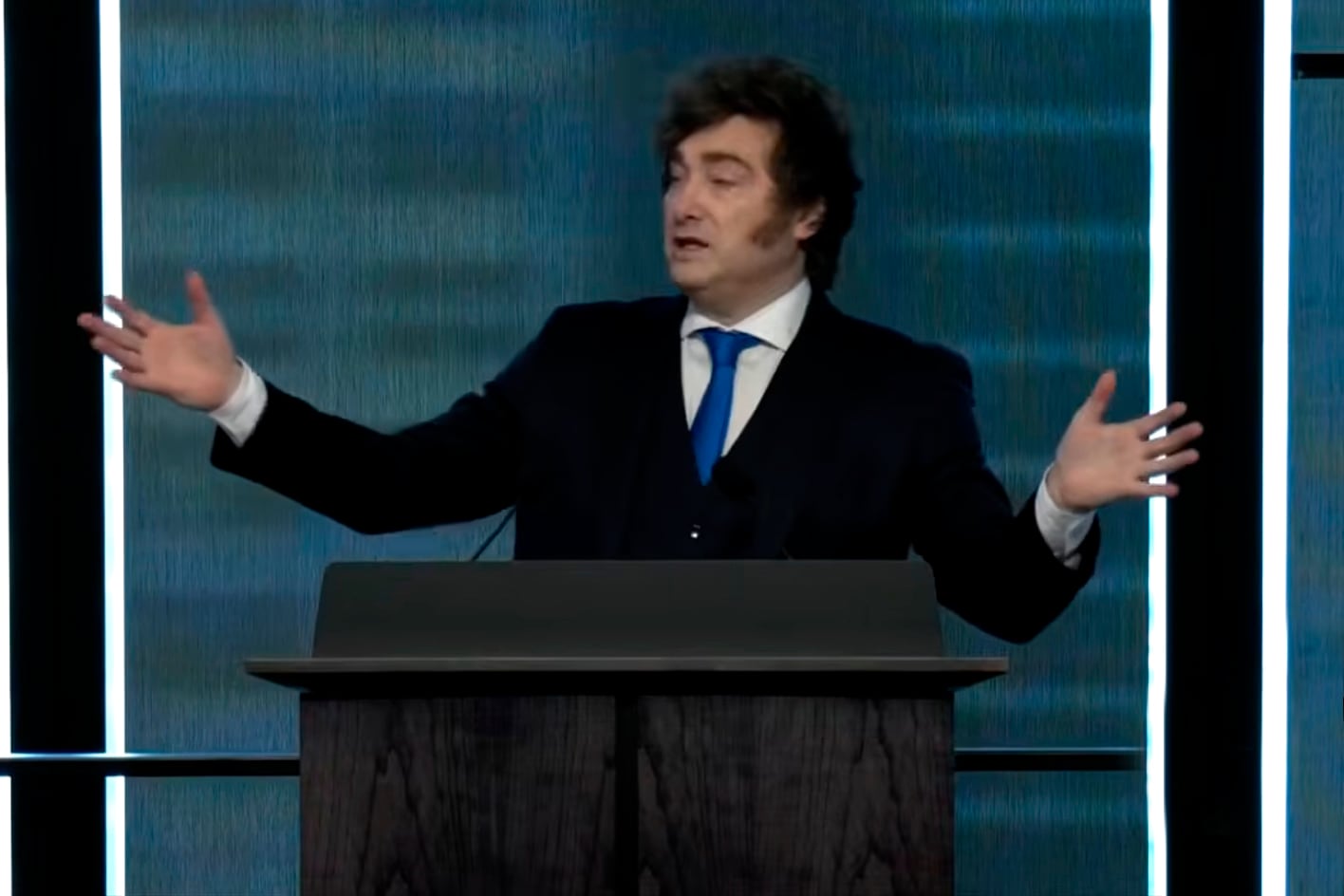 Milei en la inauguración del Argentina Week 2026