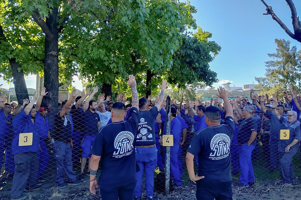 Protesta de trabajadores del neumàtico (SUTNA)