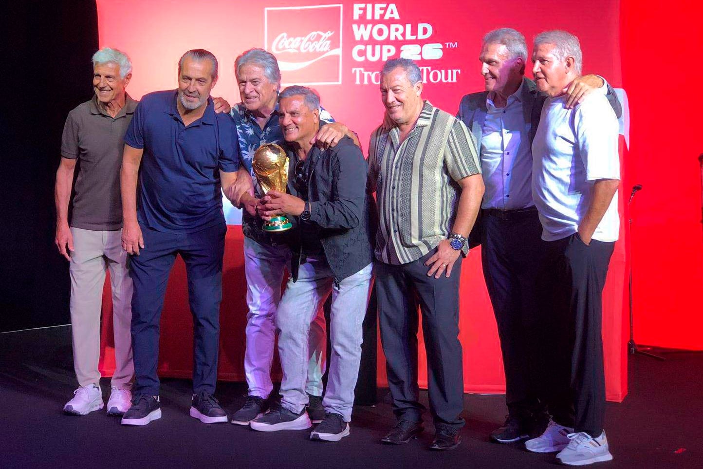 GENTILEZA
la rural presentacion copa mundo campeones del mundo
