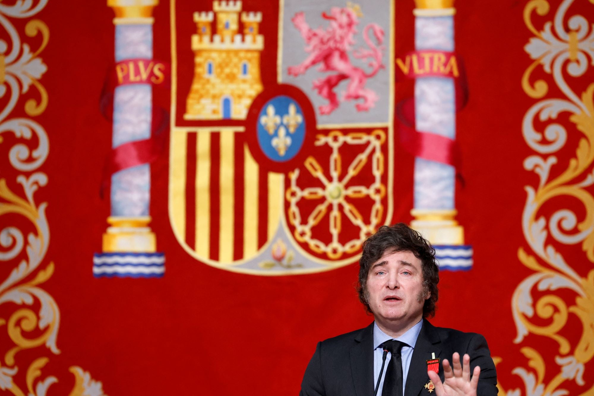 Milei en España