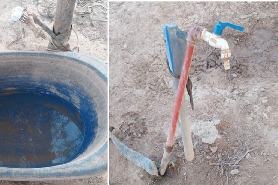 Hay un solo camión aguatero