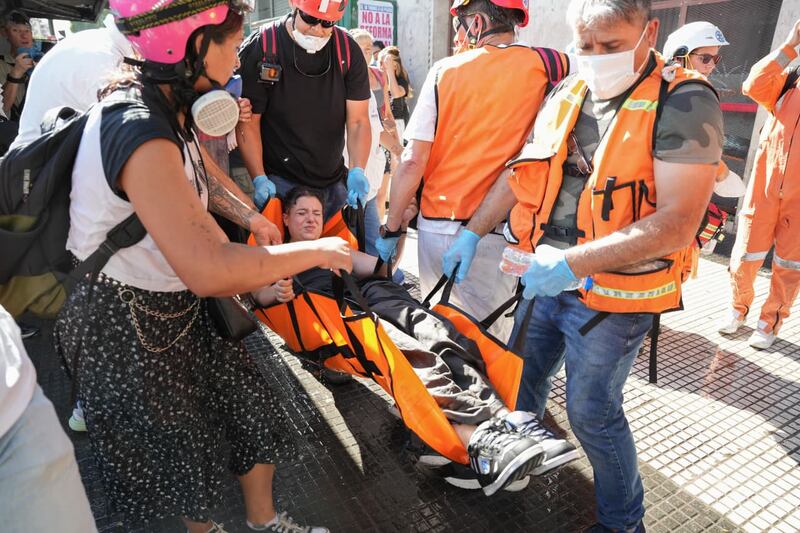 Represion a jubilados