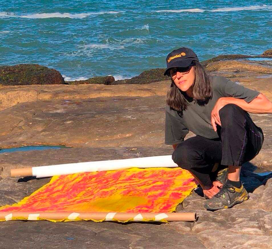 FOTO GENTILEZA 
    pintora  pintura