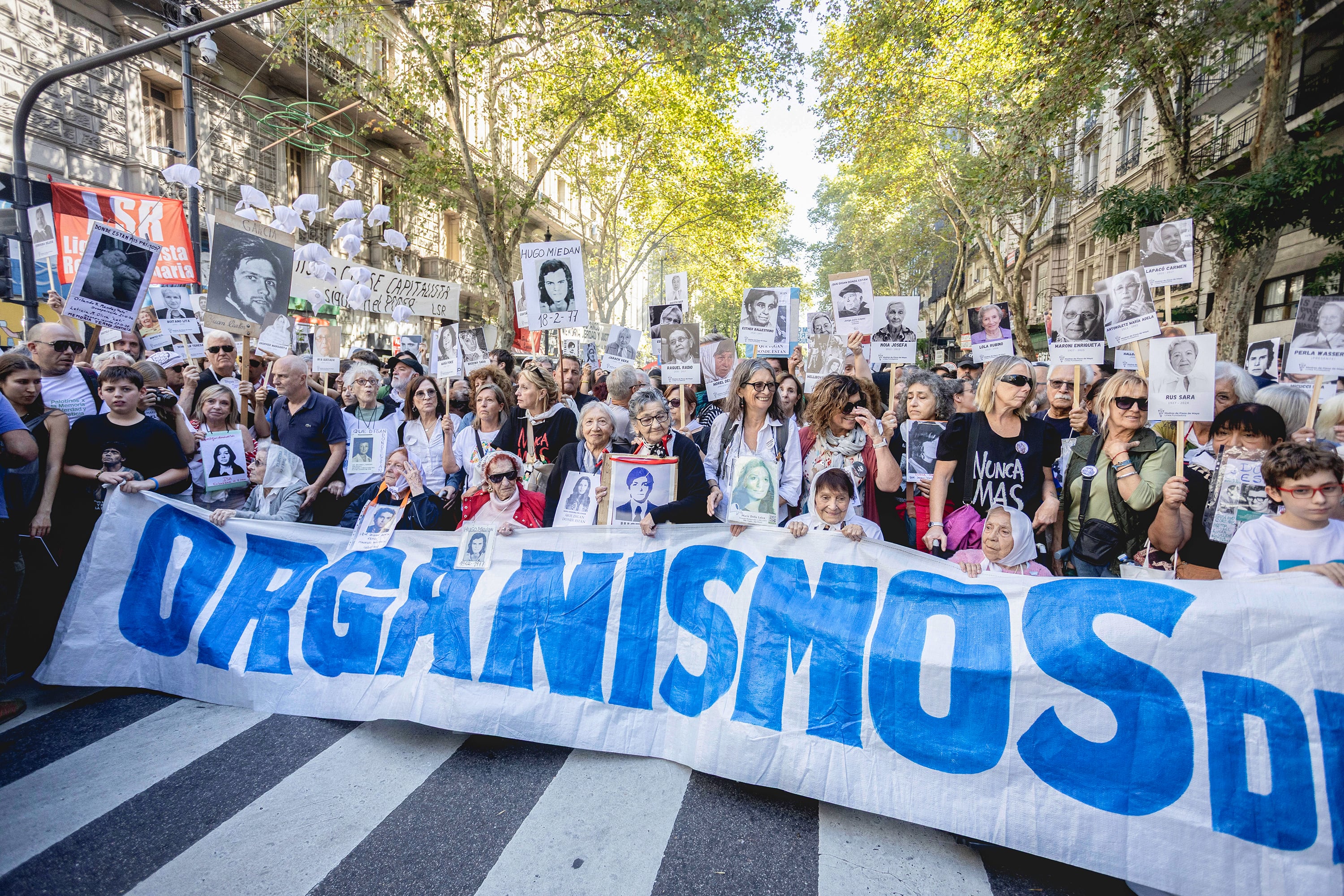 Marcha 24 de marzo 2026, organismos de DDHH