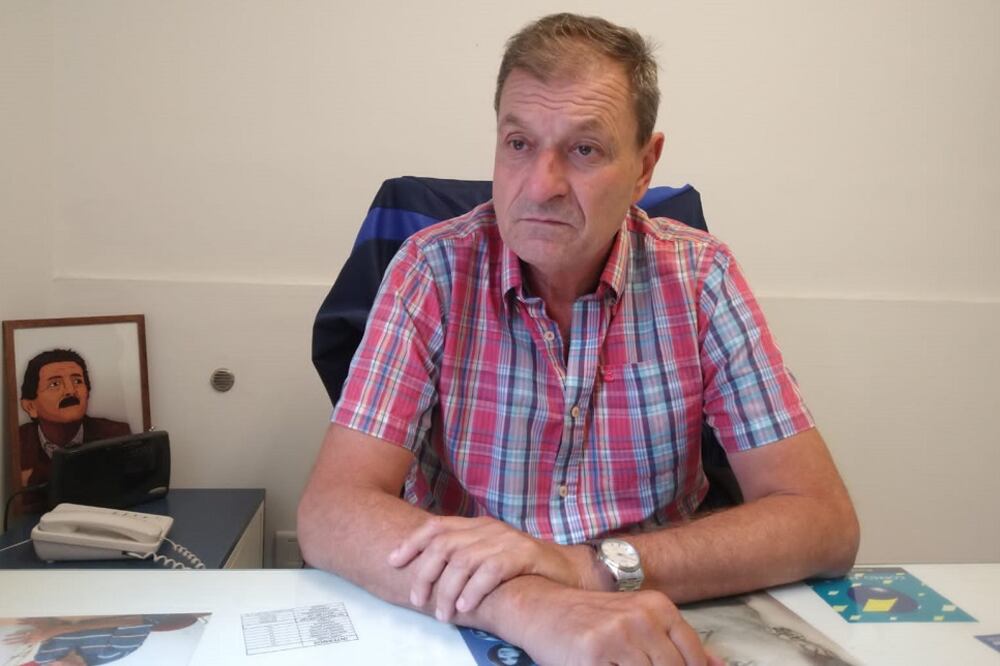 Walter Palombi, Secretario General del Sindicato de Correo de Rosario