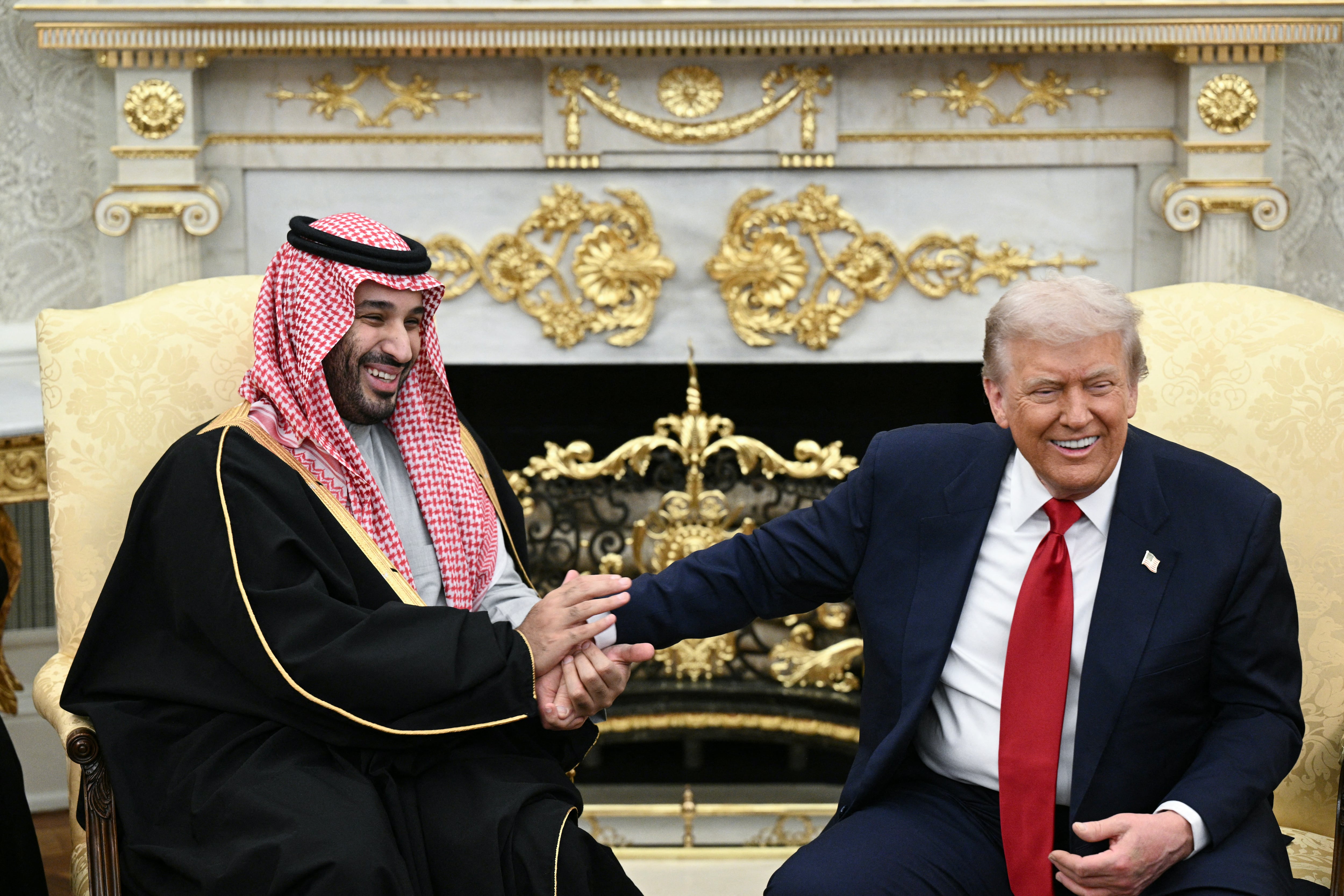 Donald Trump y Mohammed bin Salman