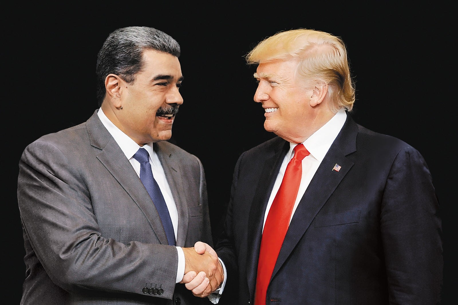 Fotomontaje Trump Maduro