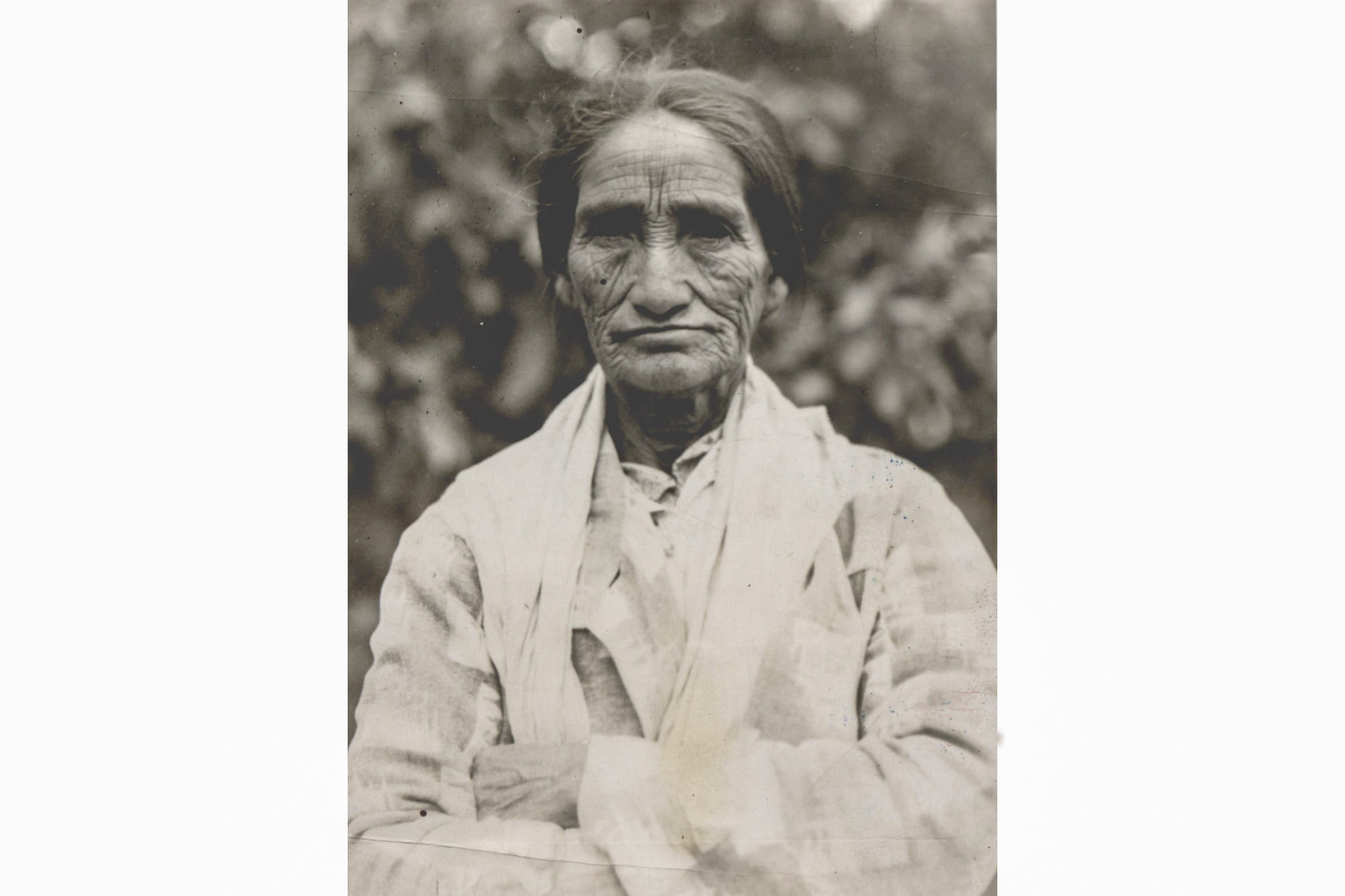 doña Dominga, sobreviviente de la masacre de Napalpí.