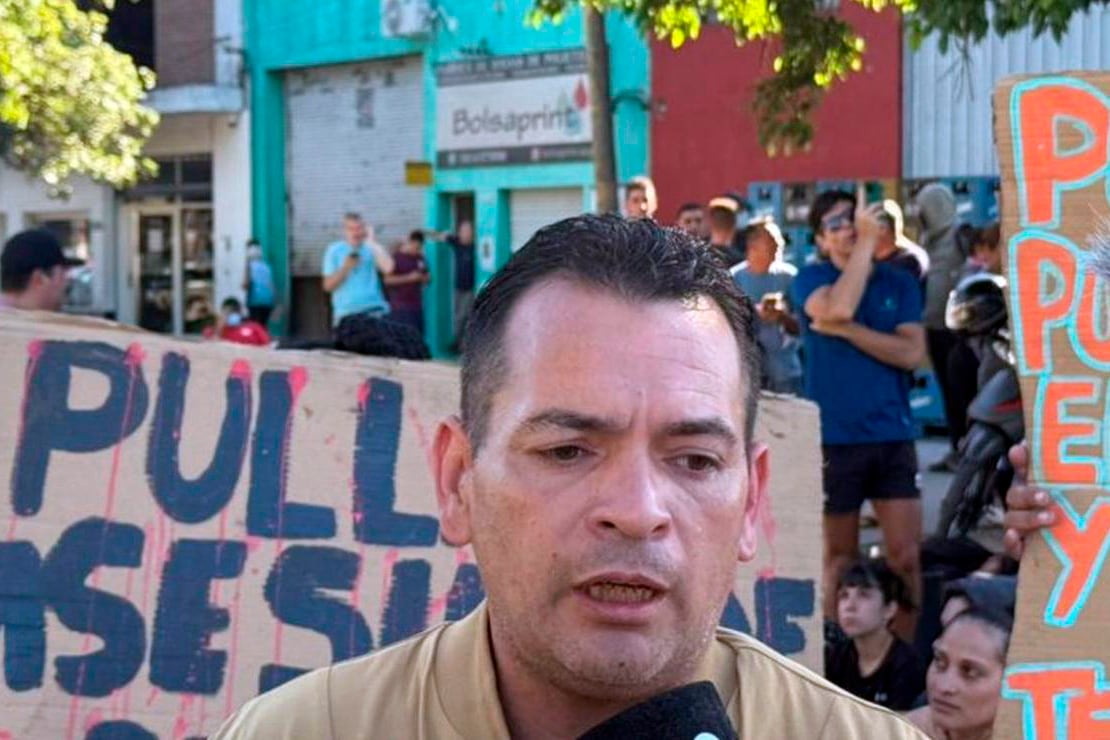GABRIEL SARLA ABOGADO PROTESTA POLICIAL