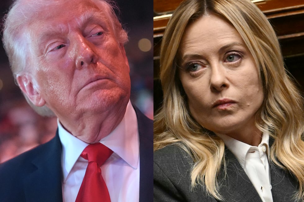 Donald Trump arremetió contra Giorgia Meloni por defender al papa León ...