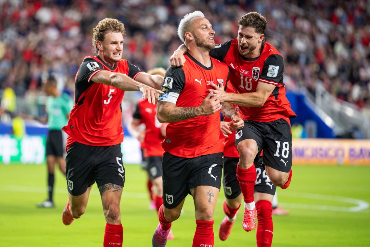 Austria venció a Jordania 3 a 1