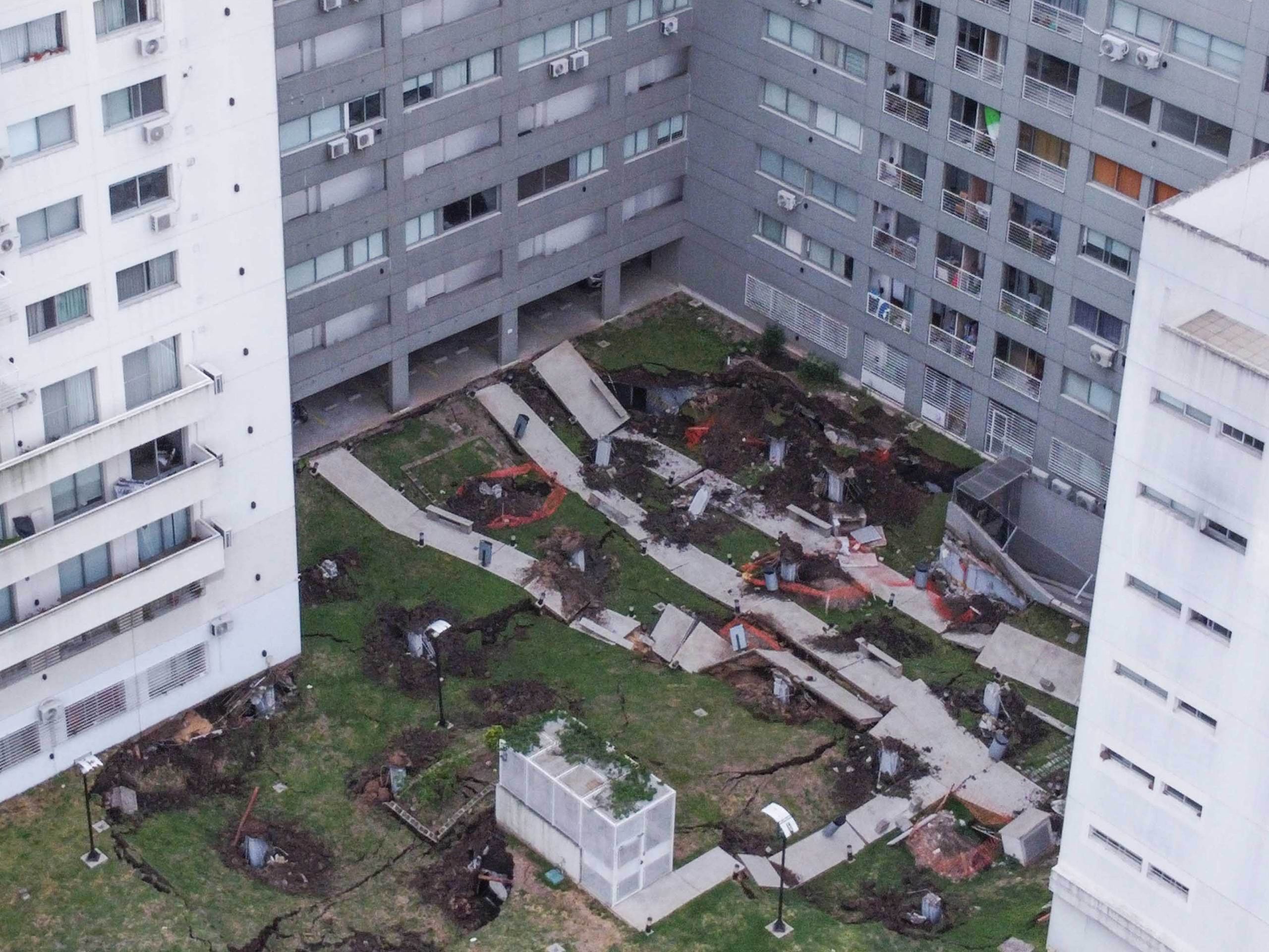 Derrumbe Parque Patricios