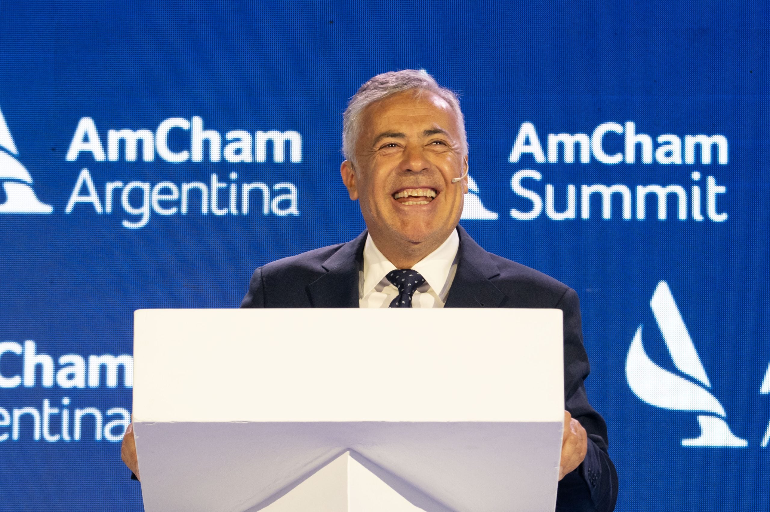 Alfredo Cornejo en foro de AmCham