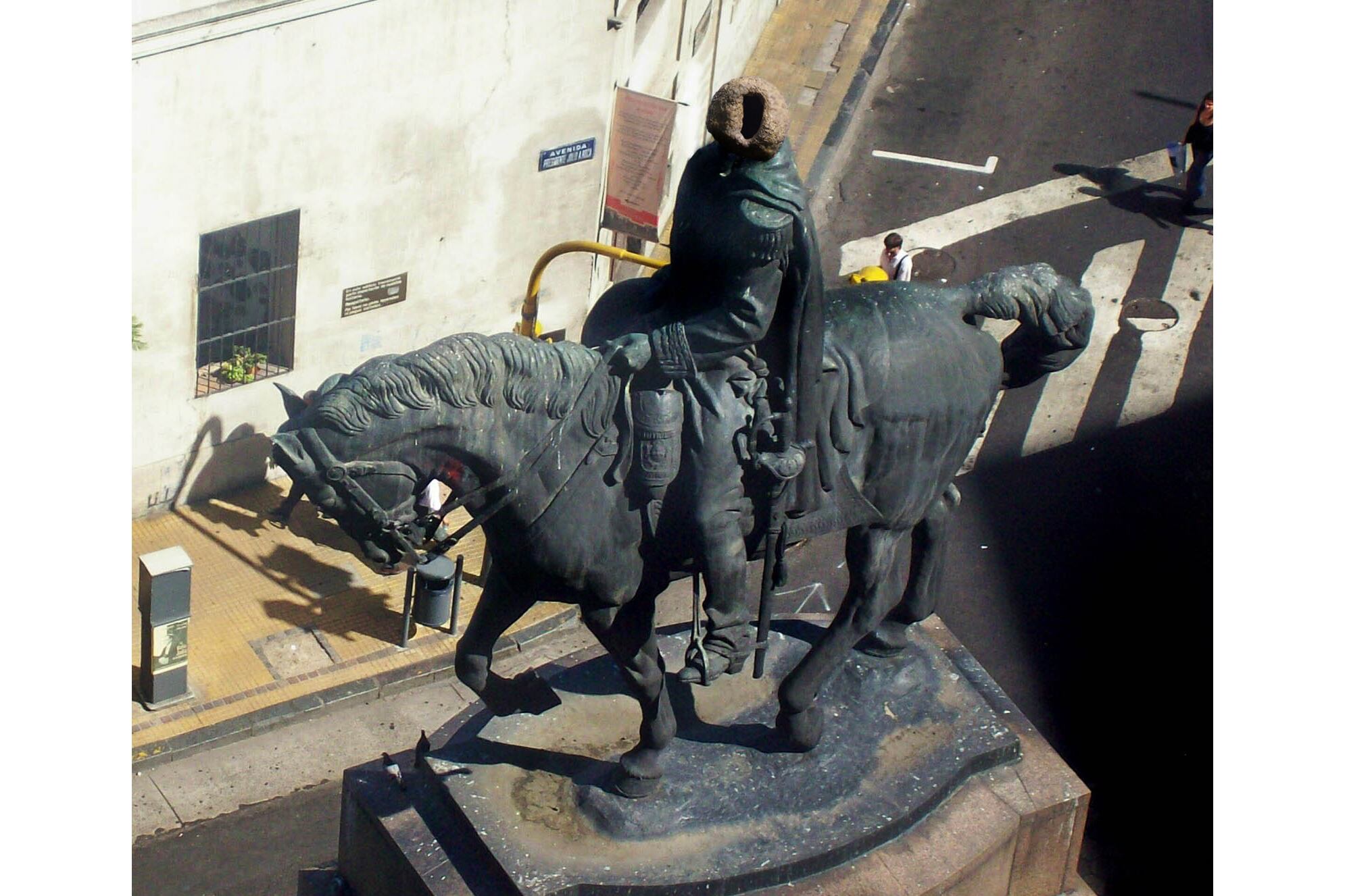 estatua de Julio Argentino Roca