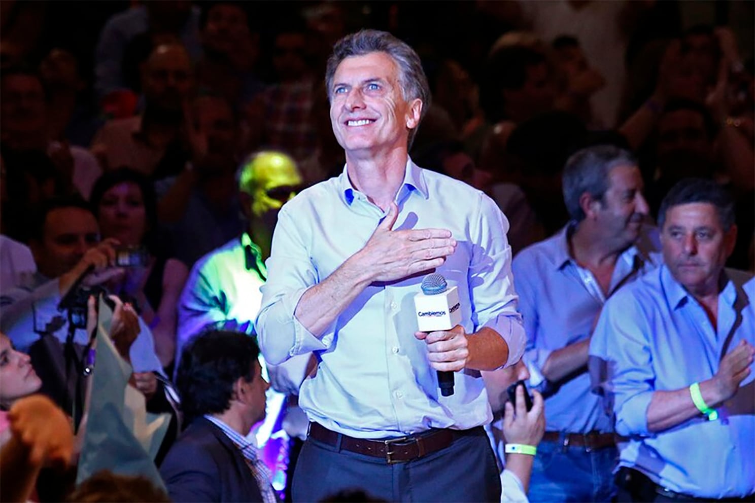 Mauricio Macri Cierre campaña 2015