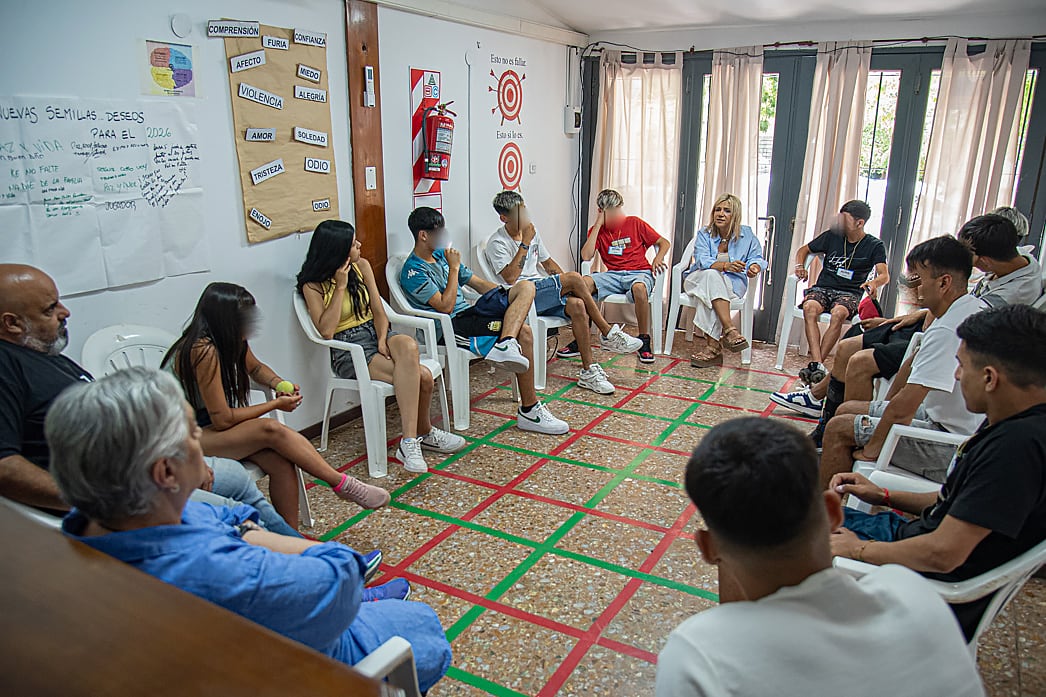programa para reinsertar a menores en conflicto con la ley penal.