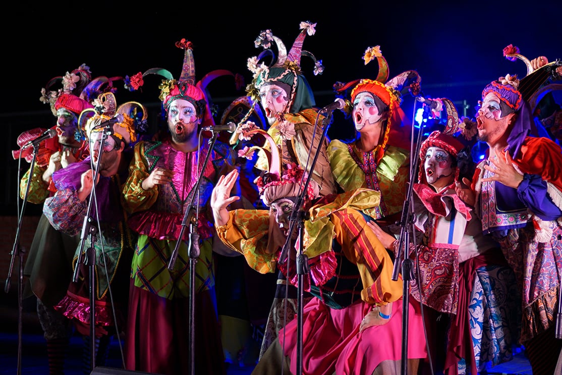 Los vecinos re contentos murga