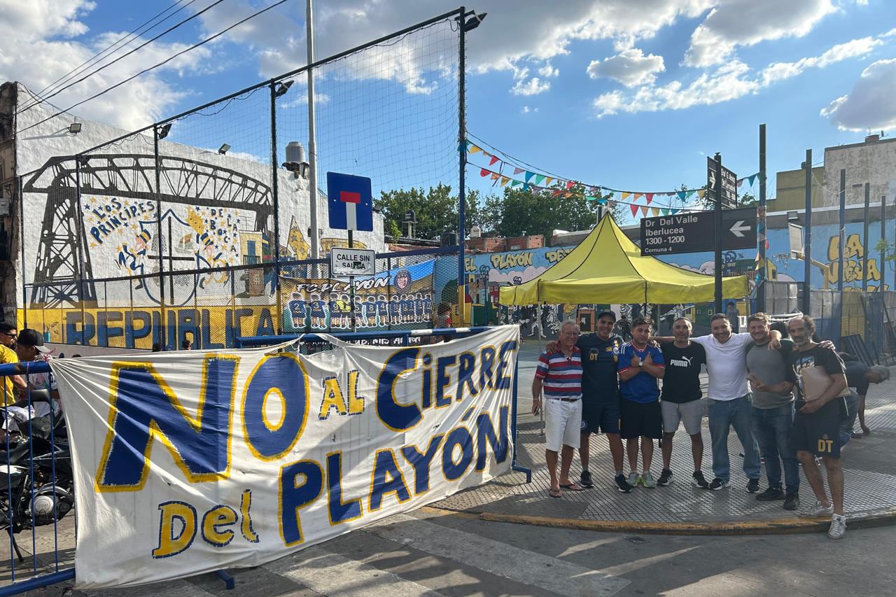 No al cierre del Playon en La Boca