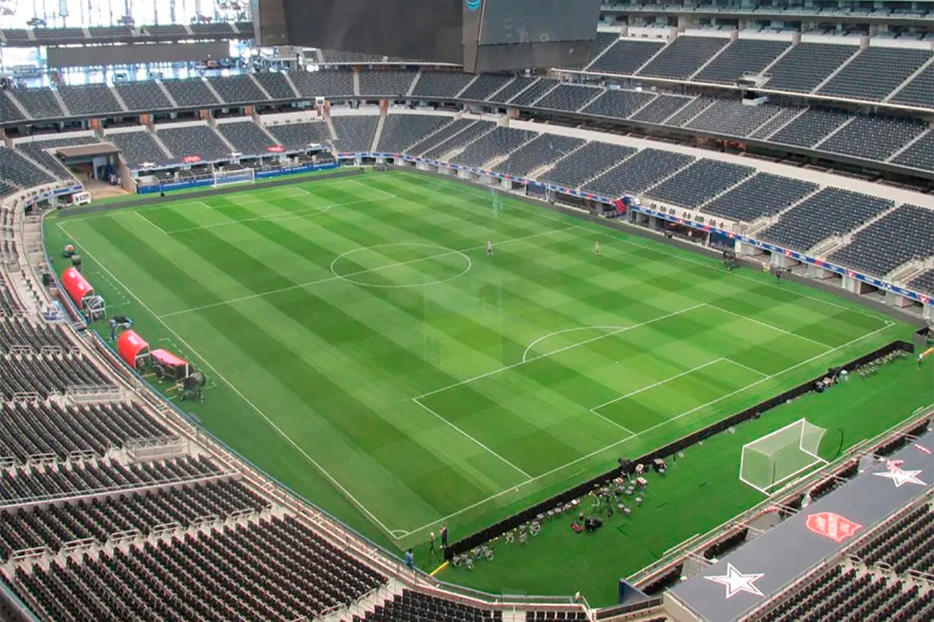 Interior del AT&T Stadium en Arlington, Estados Unidos. EFE/Gina Baldivieso/Archivo